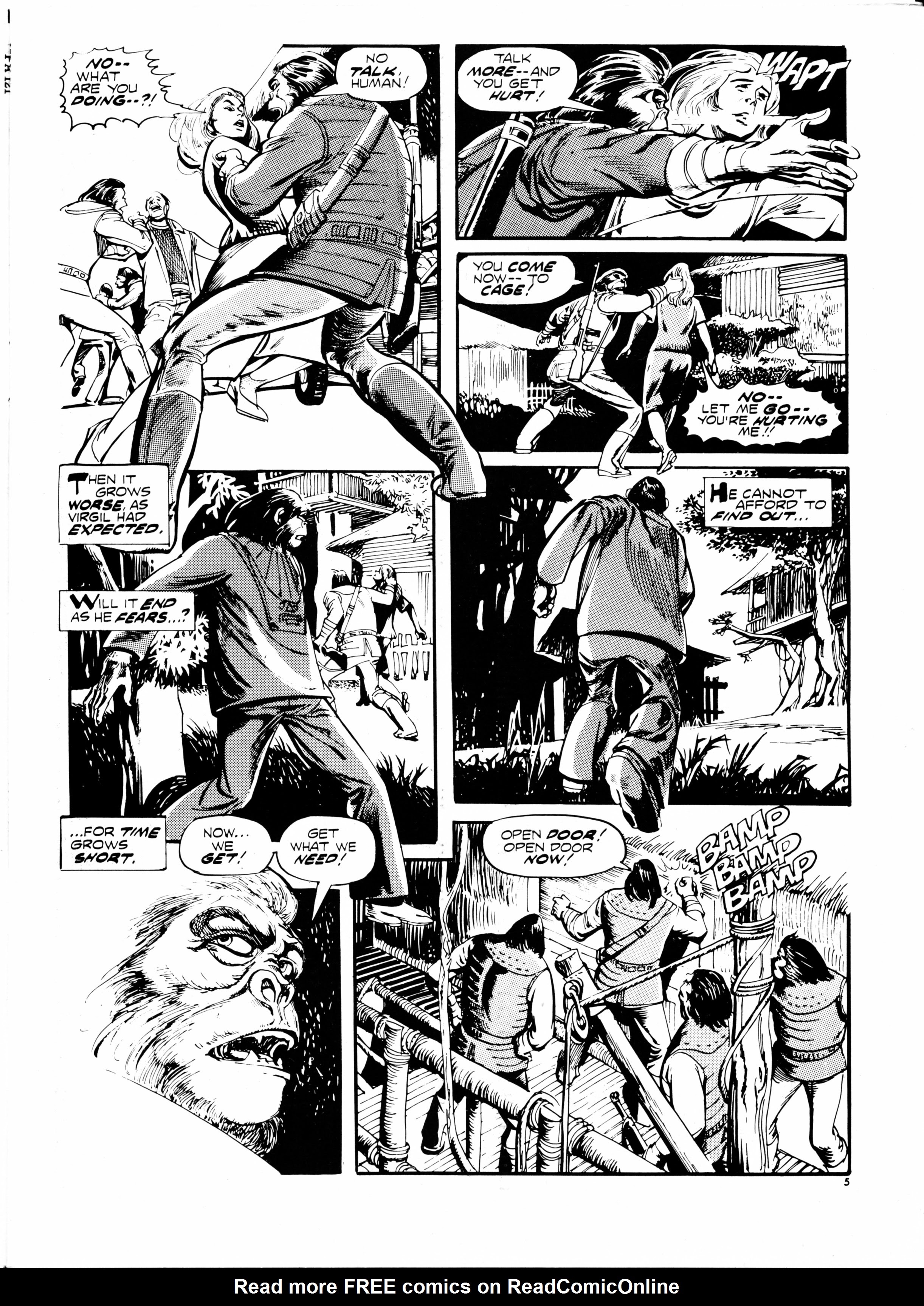Read online Planet of the Apes (1974) comic -  Issue #121 - 5