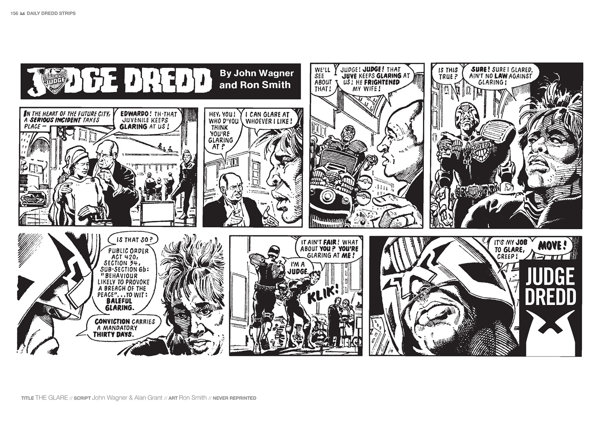 Read online Judge Dredd: The Daily Dredds comic -  Issue # TPB 1 - 159