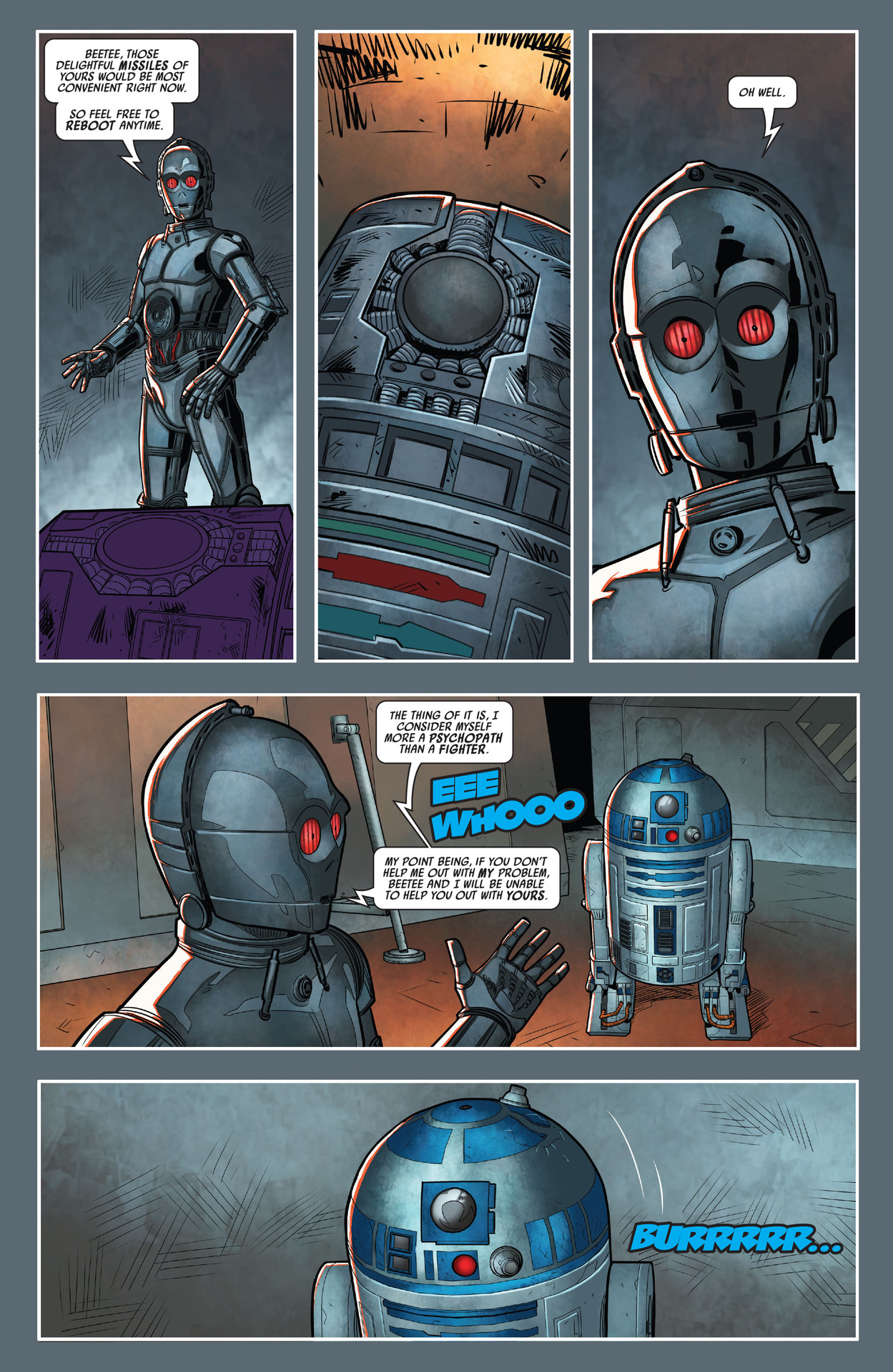 Read online Star Wars: Dark Droids - D-Squad comic -  Issue #2 - 17