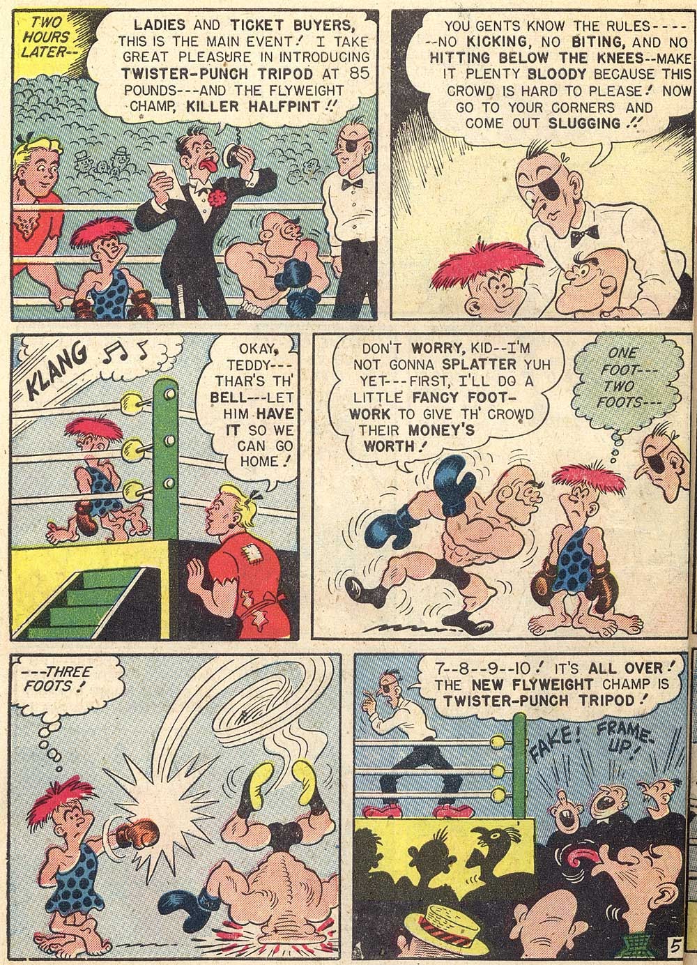 Read online Babe (1948) comic -  Issue #7 - 35