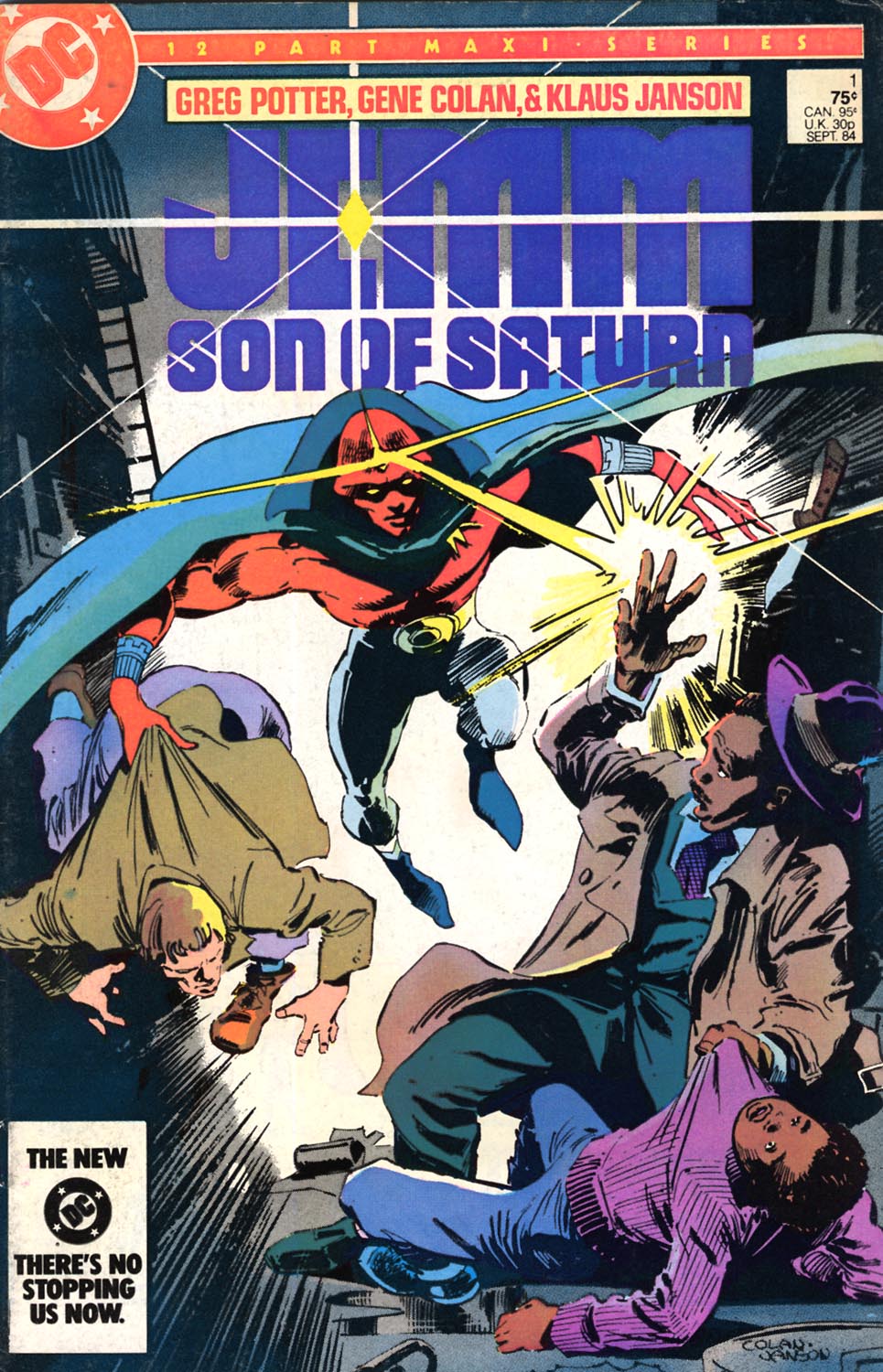 Read online Jemm, Son of Saturn comic -  Issue #1 - 1