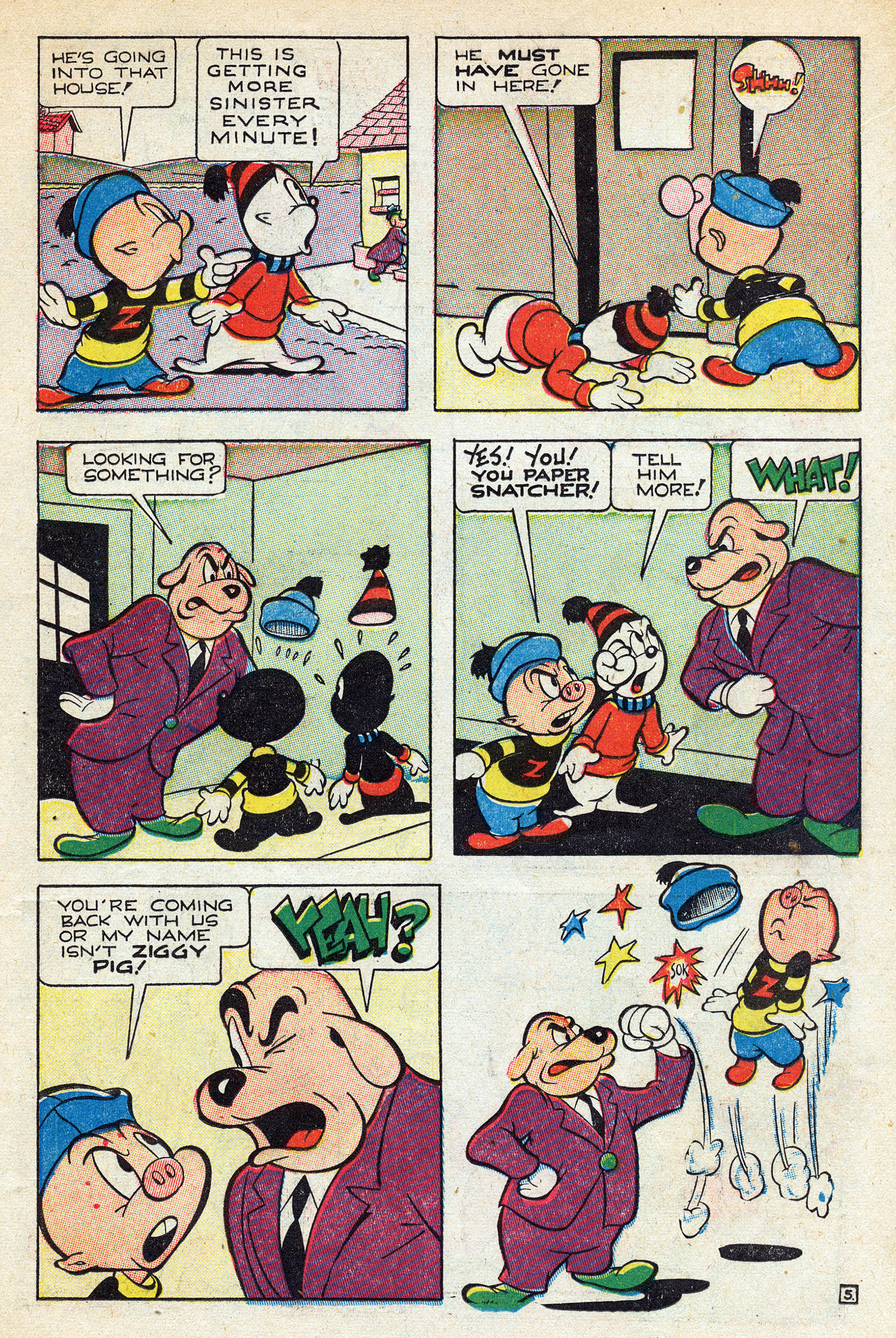 Read online Ziggy Pig-Silly Seal Comics (1944) comic -  Issue #5 - 15