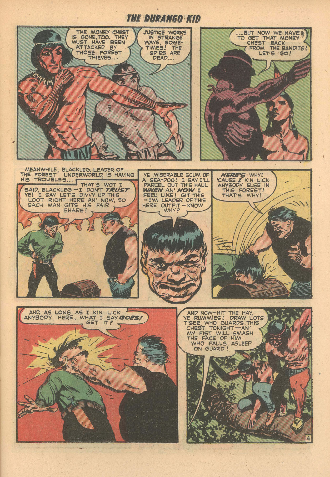 Read online Charles Starrett as The Durango Kid comic -  Issue #16 - 21