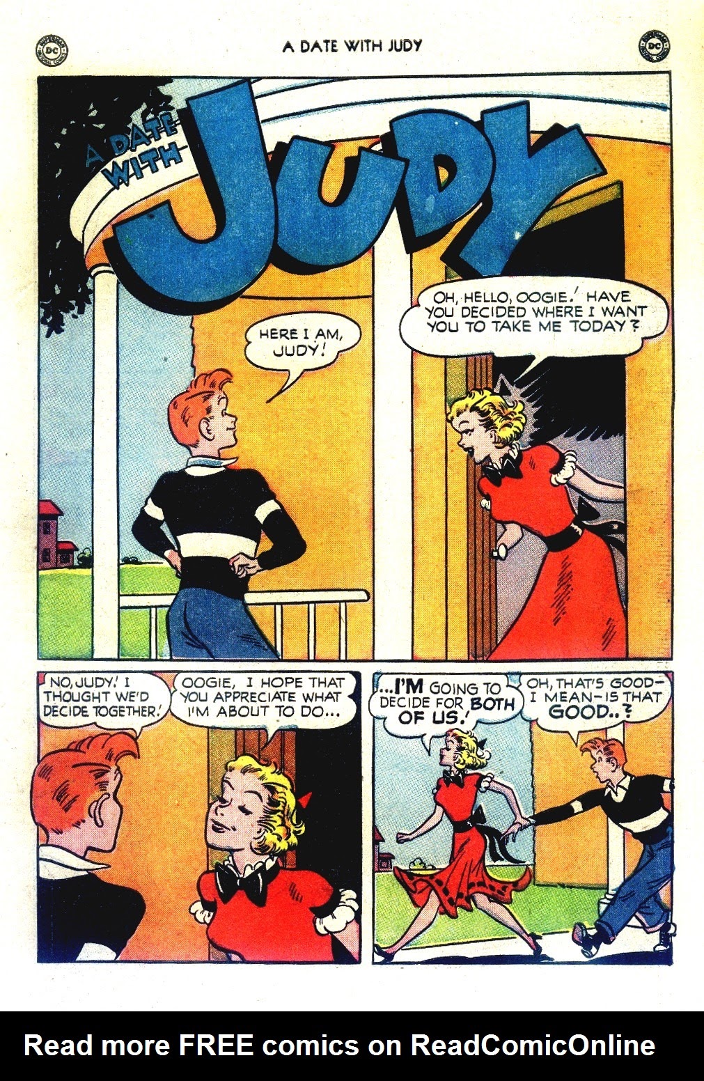 Read online A Date with Judy comic -  Issue #15 - 3