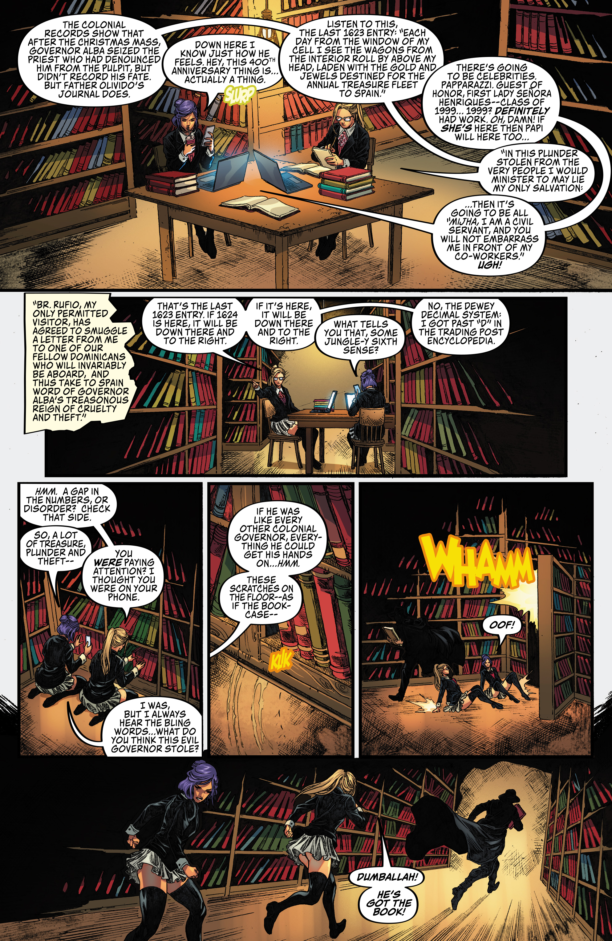 Read online Sheena Queen of the Jungle: Fatal Exams comic -  Issue #3 - 18
