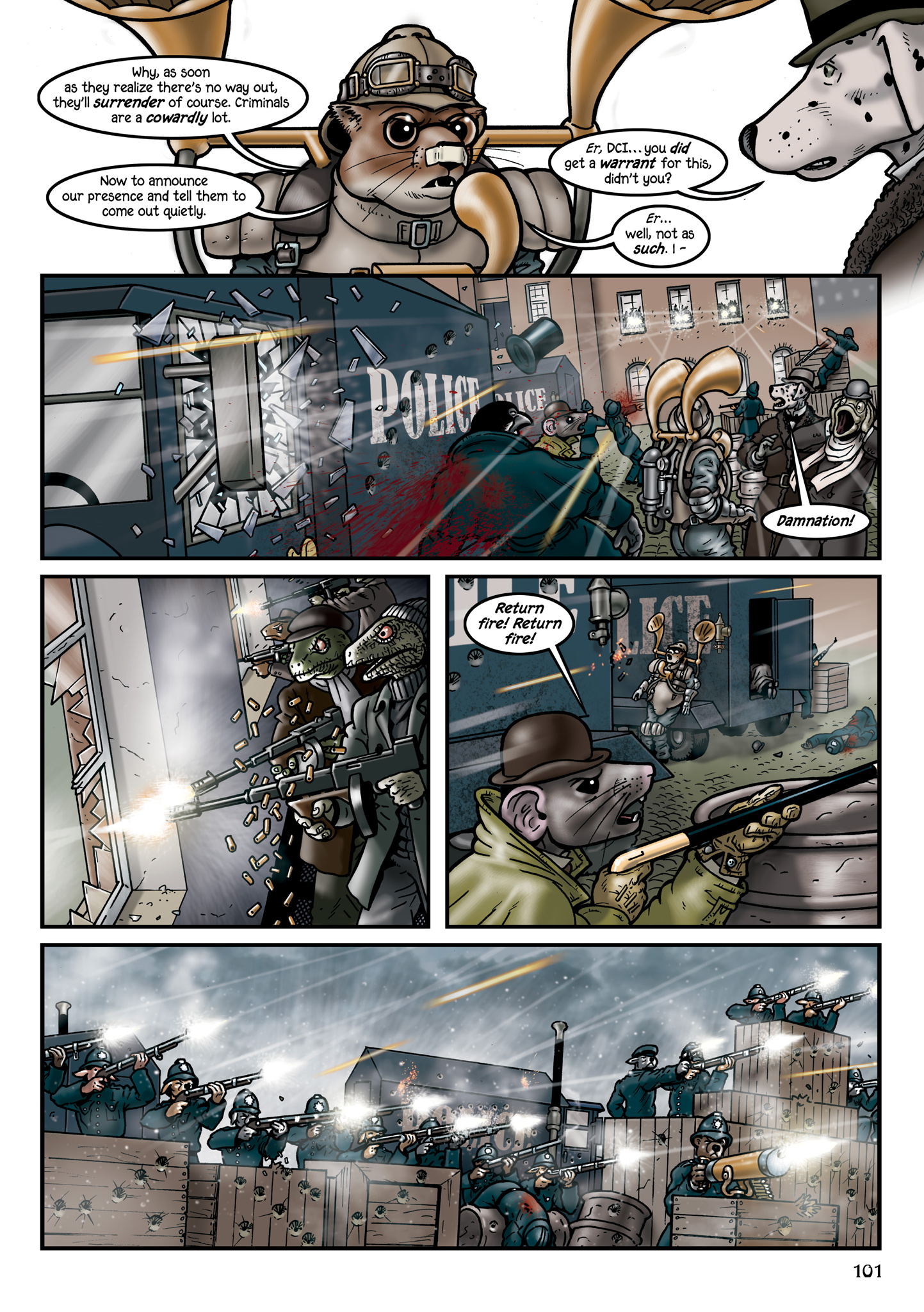 Read online Grandville Force Majeur comic -  Issue # TPB (Part 2) - 4