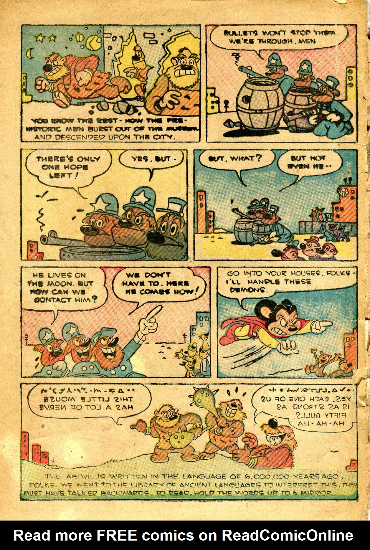 Read online Paul Terry's Mighty Mouse Comics comic -  Issue #28 - 6