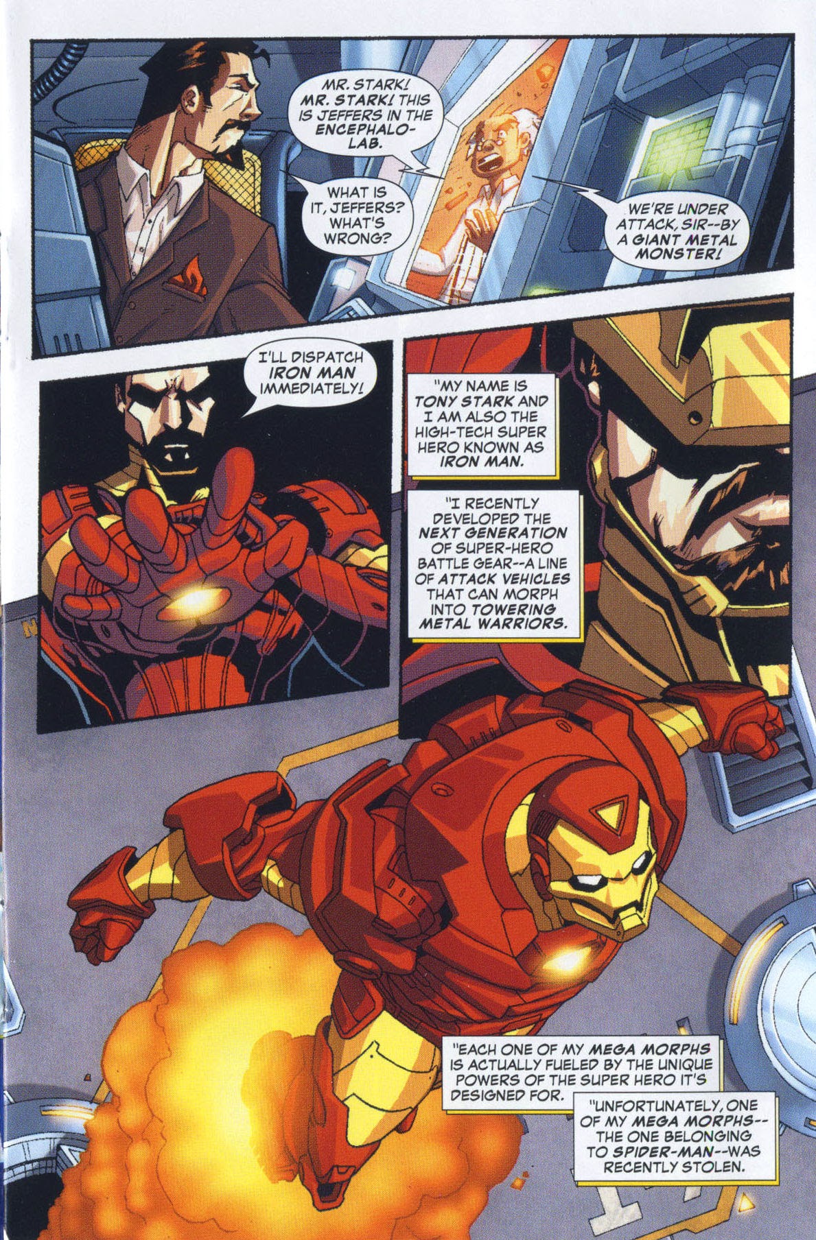 Read online Marvel Megamorphs comic -  Issue # Iron Man - 3