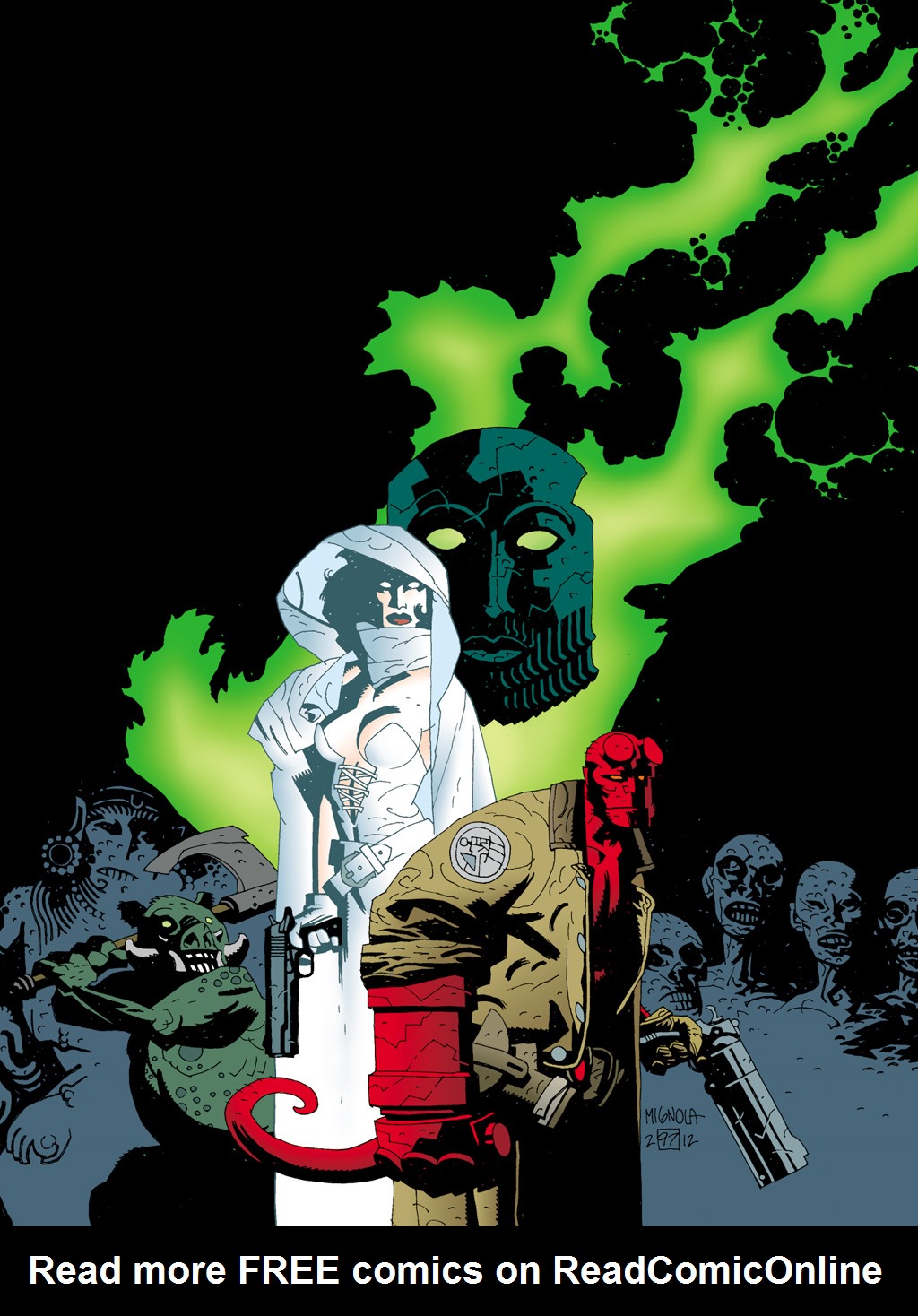 Read online The Art of Hellboy comic -  Issue # TPB - 74