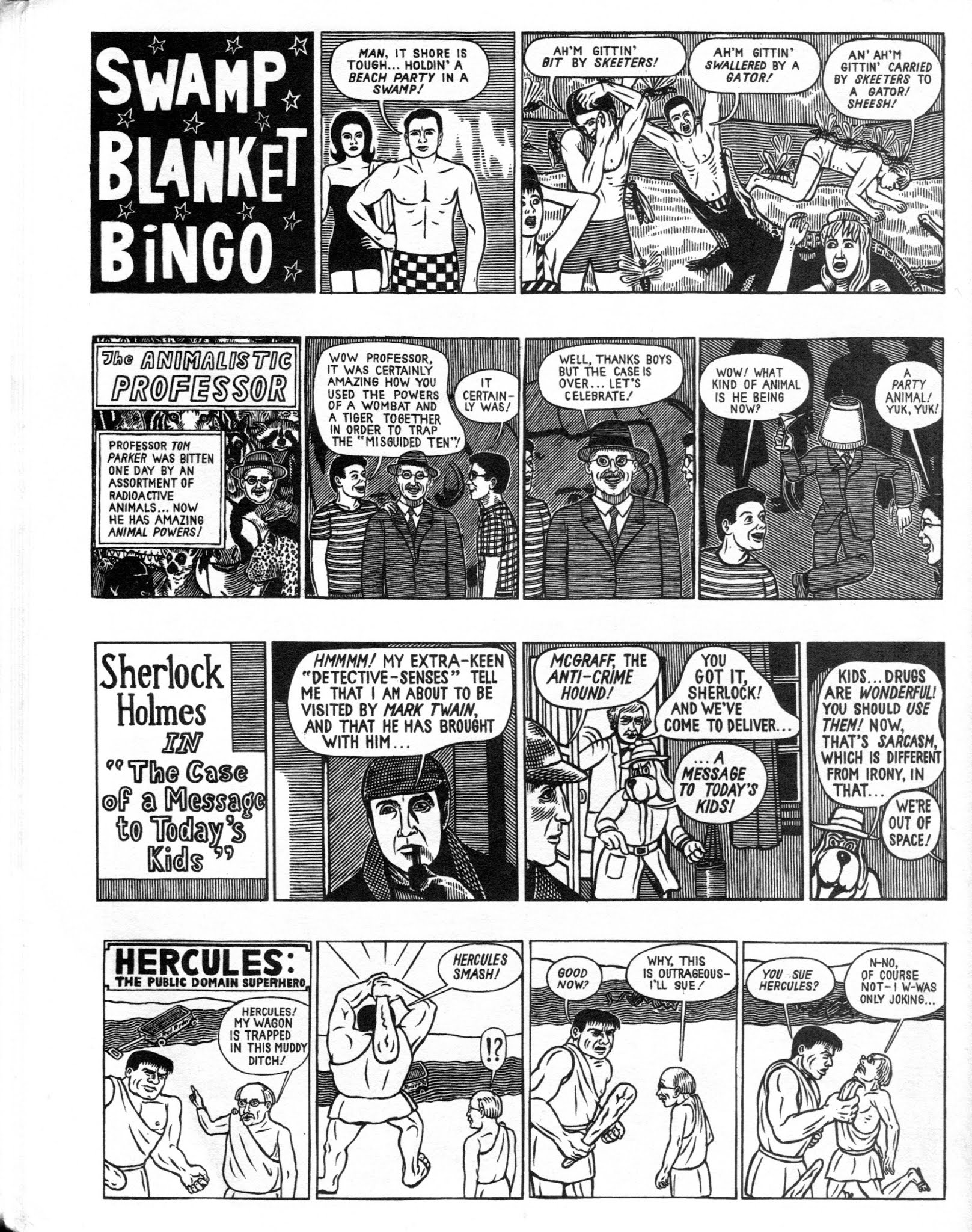 Read online Snake 'N' Bacon's Cartoon Cabaret comic -  Issue # TPB - 19