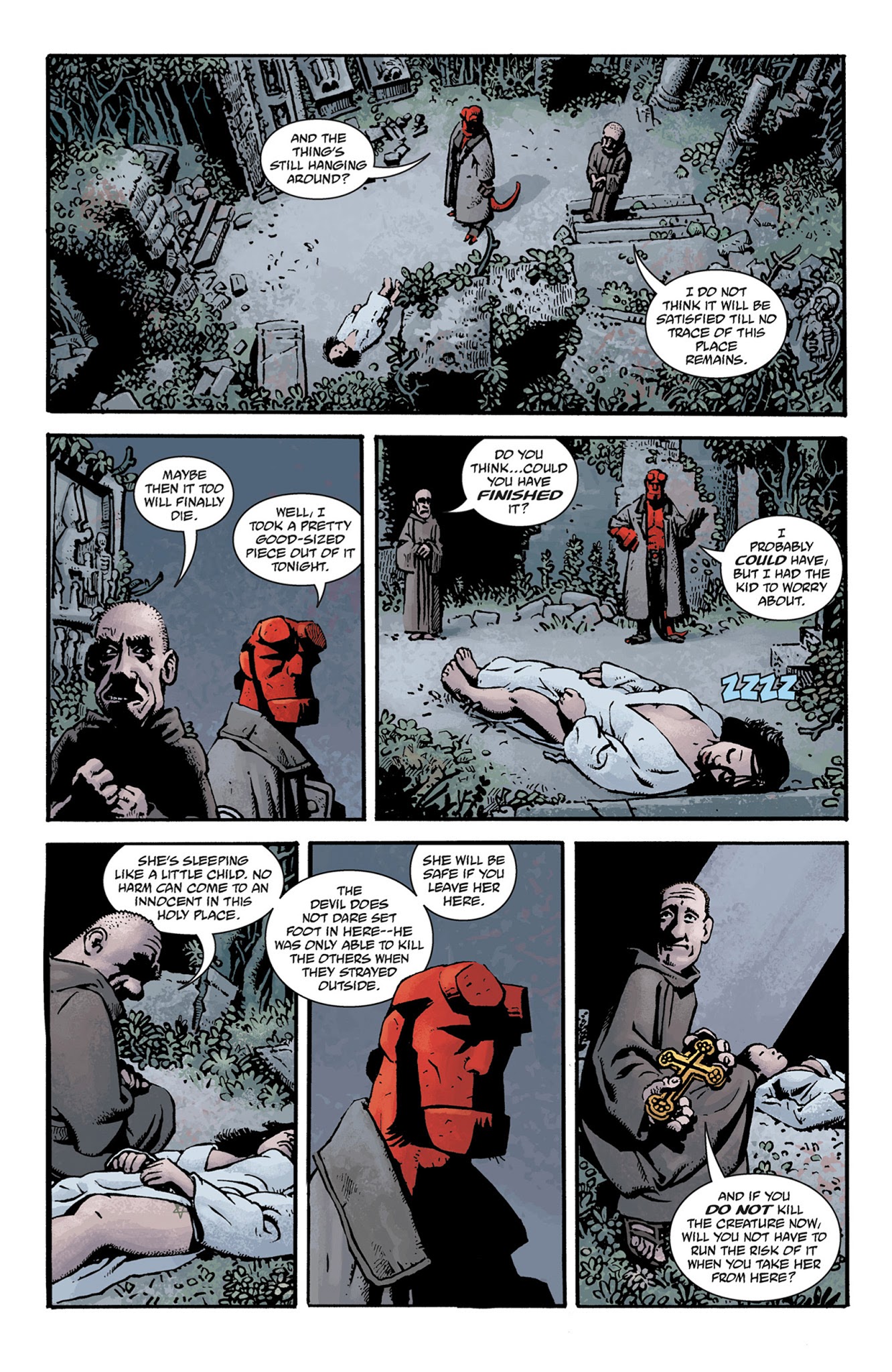 Read online Hellboy: The Bride Of Hell  and Others comic -  Issue # TPB - 131
