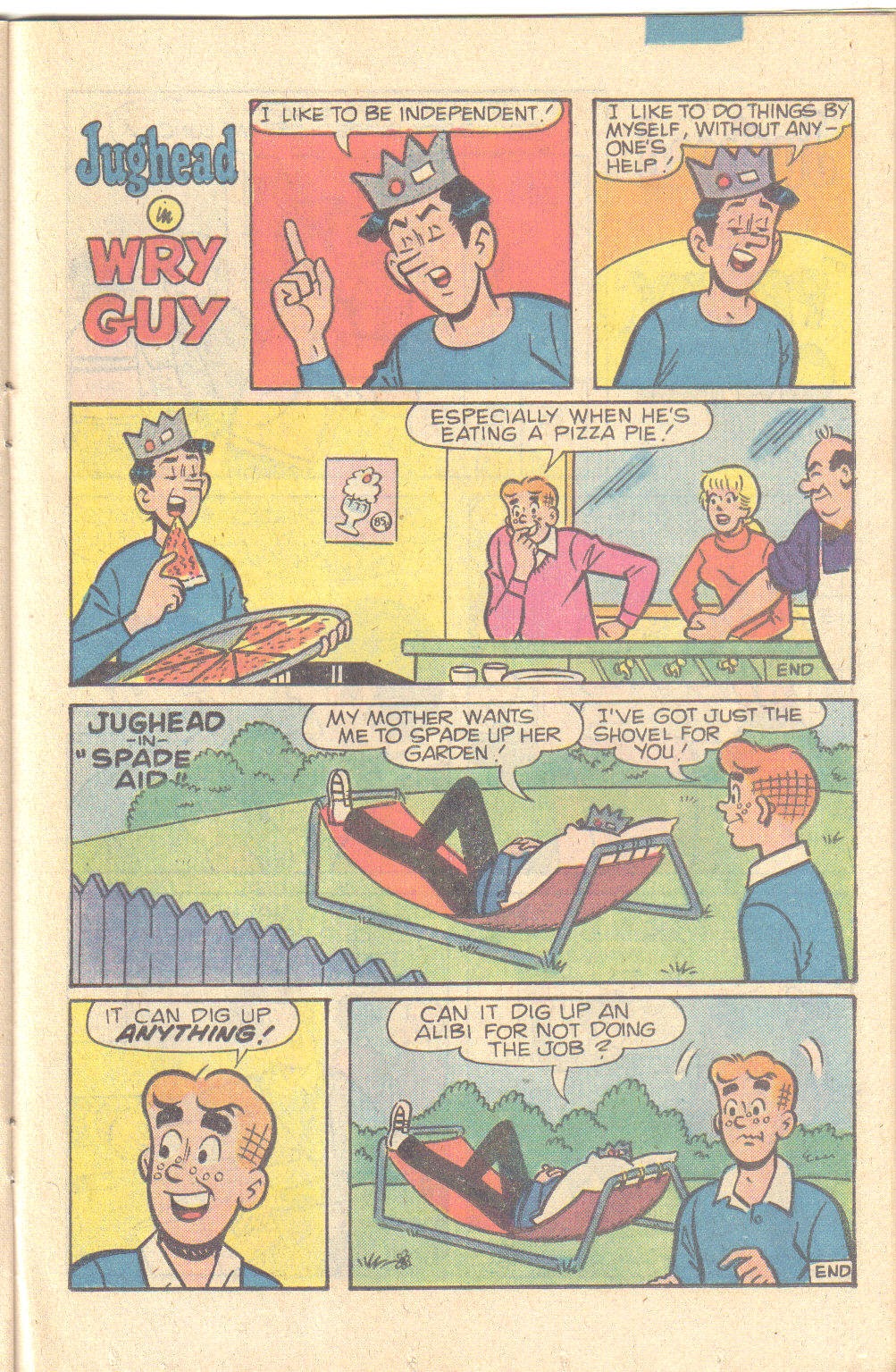 Read online Jughead's Jokes comic -  Issue #73 - 23