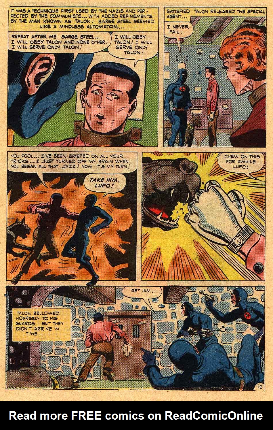 Read online Sarge Steel comic -  Issue #8 - 18