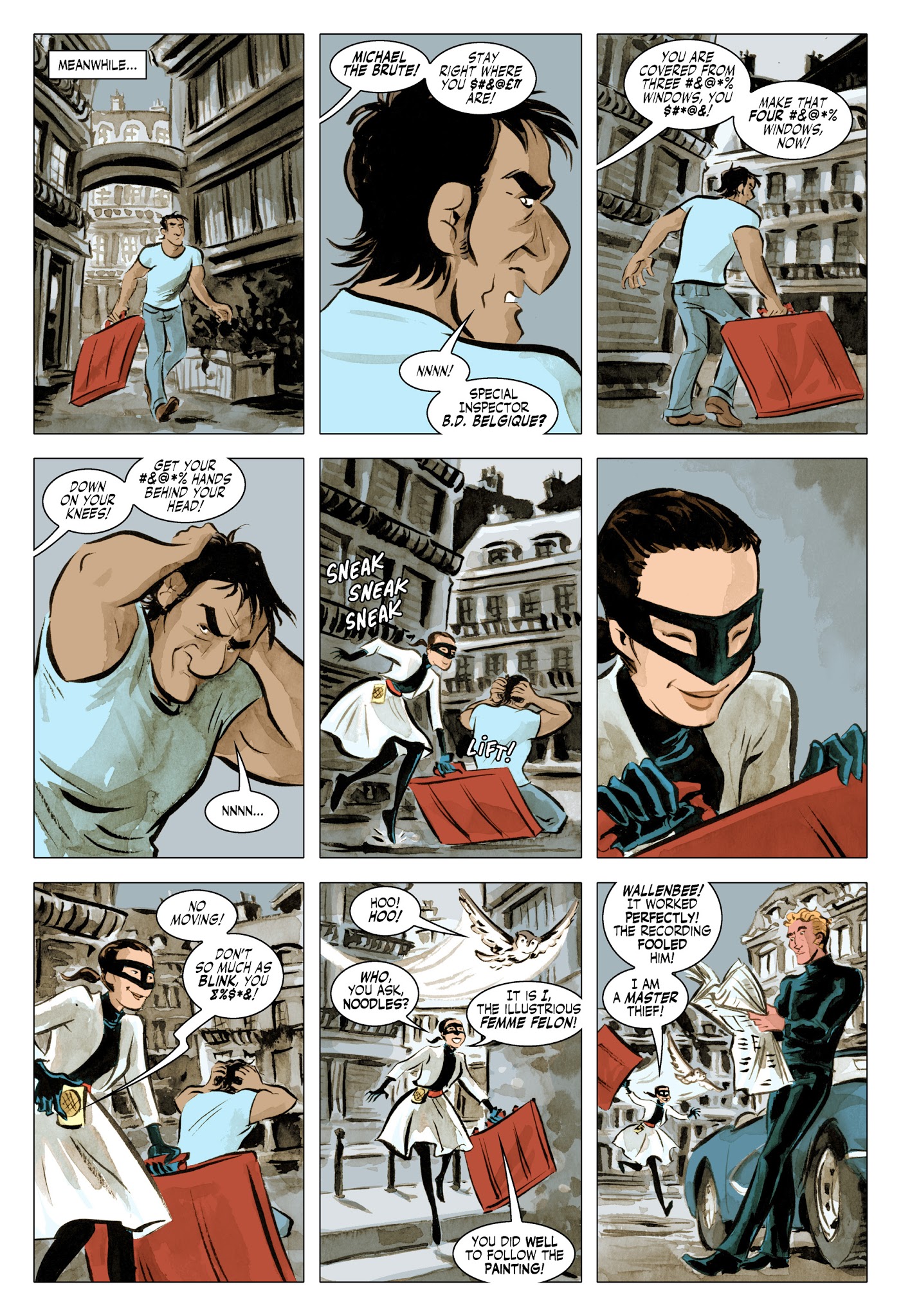 Read online Bandette (2012) comic -  Issue #17 - 14
