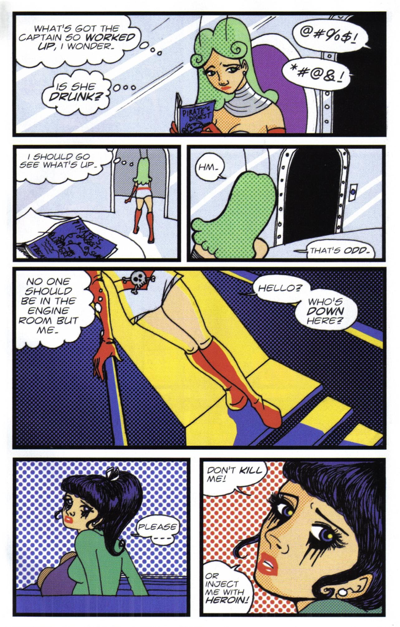 Read online I Was Kidnapped By Lesbian Pirates From Outer Space comic -  Issue #1 - 13
