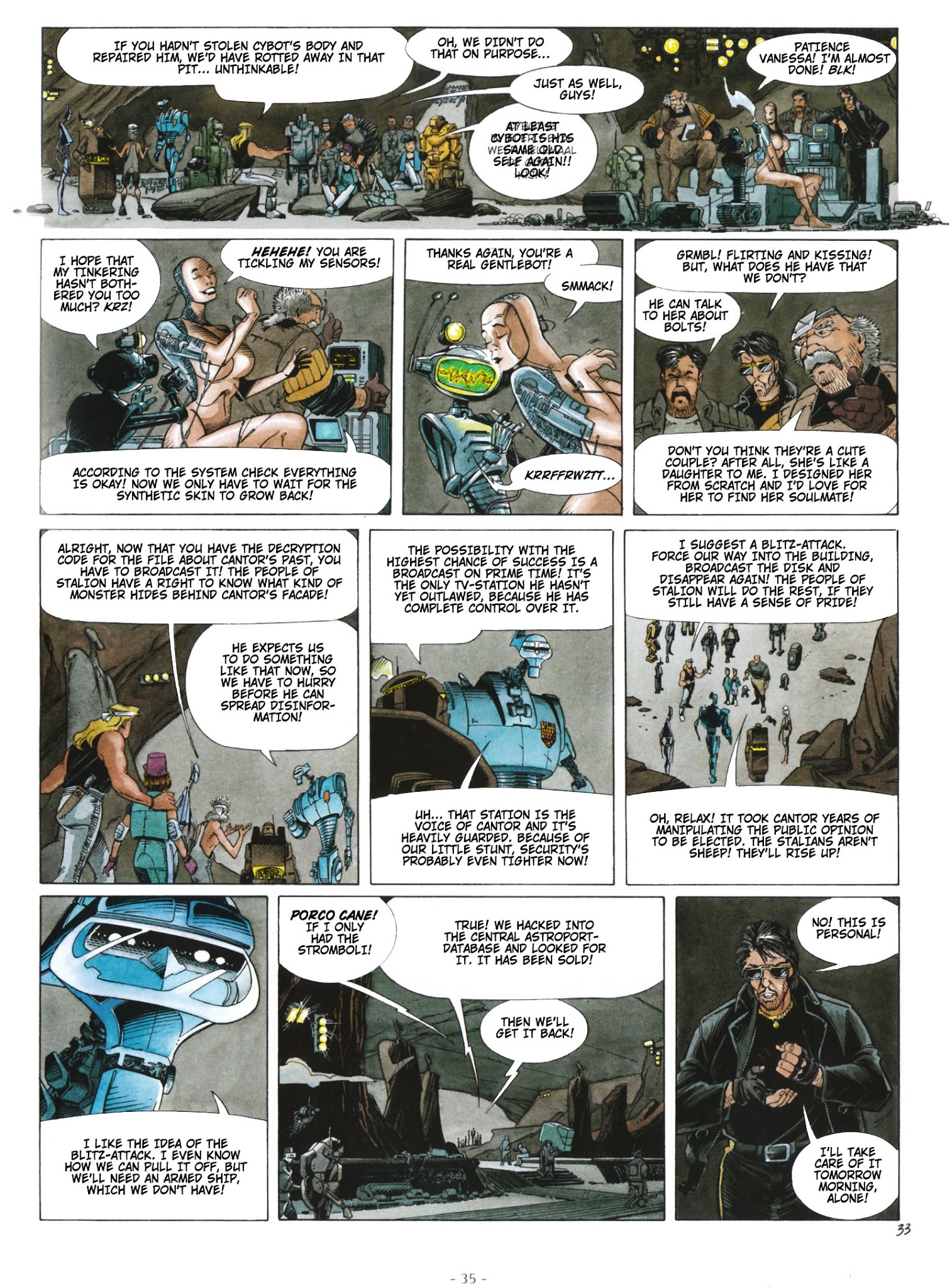 Read online Aquablue comic -  Issue #7 - 36
