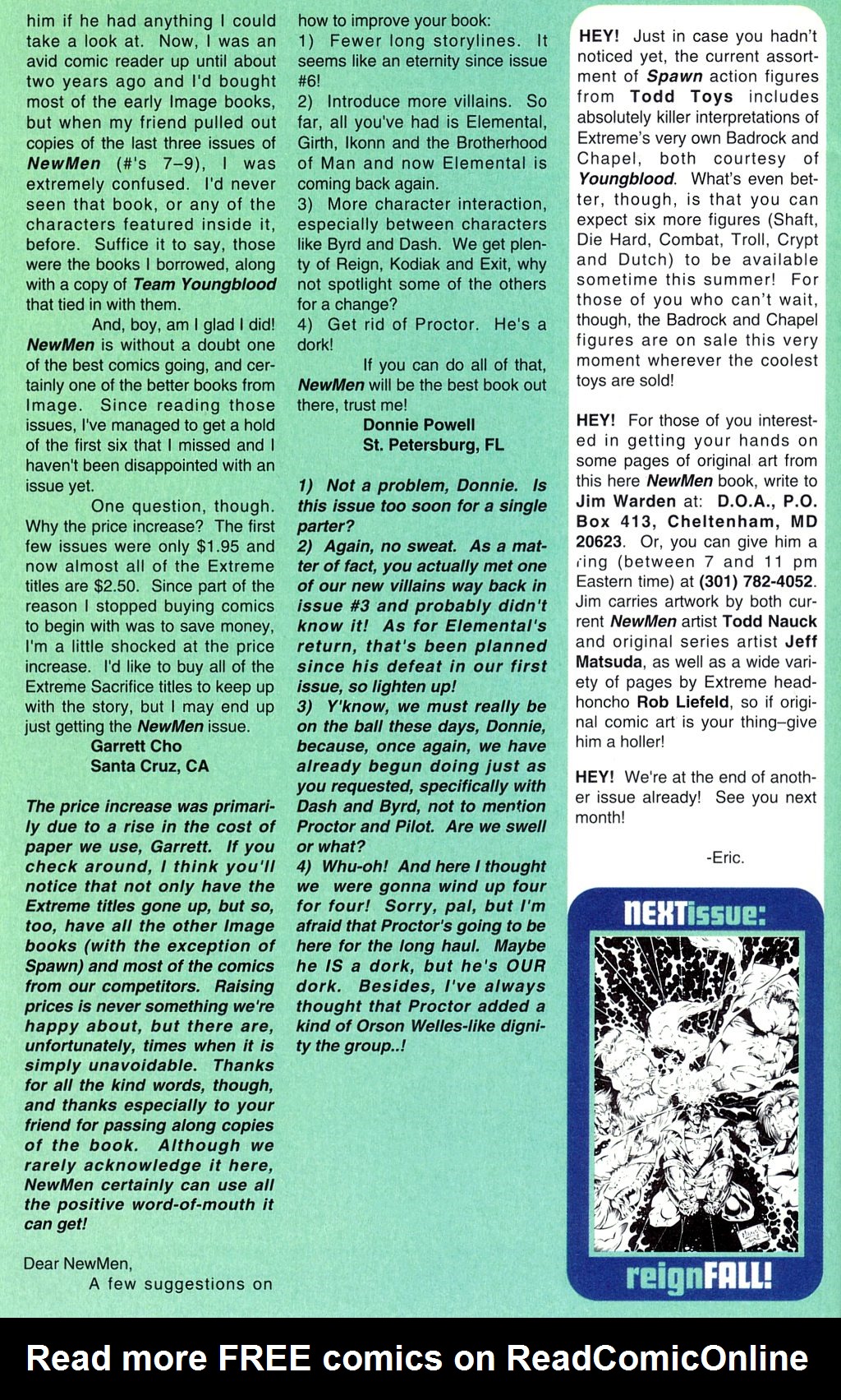 Read online NewMen comic -  Issue #11 - 27