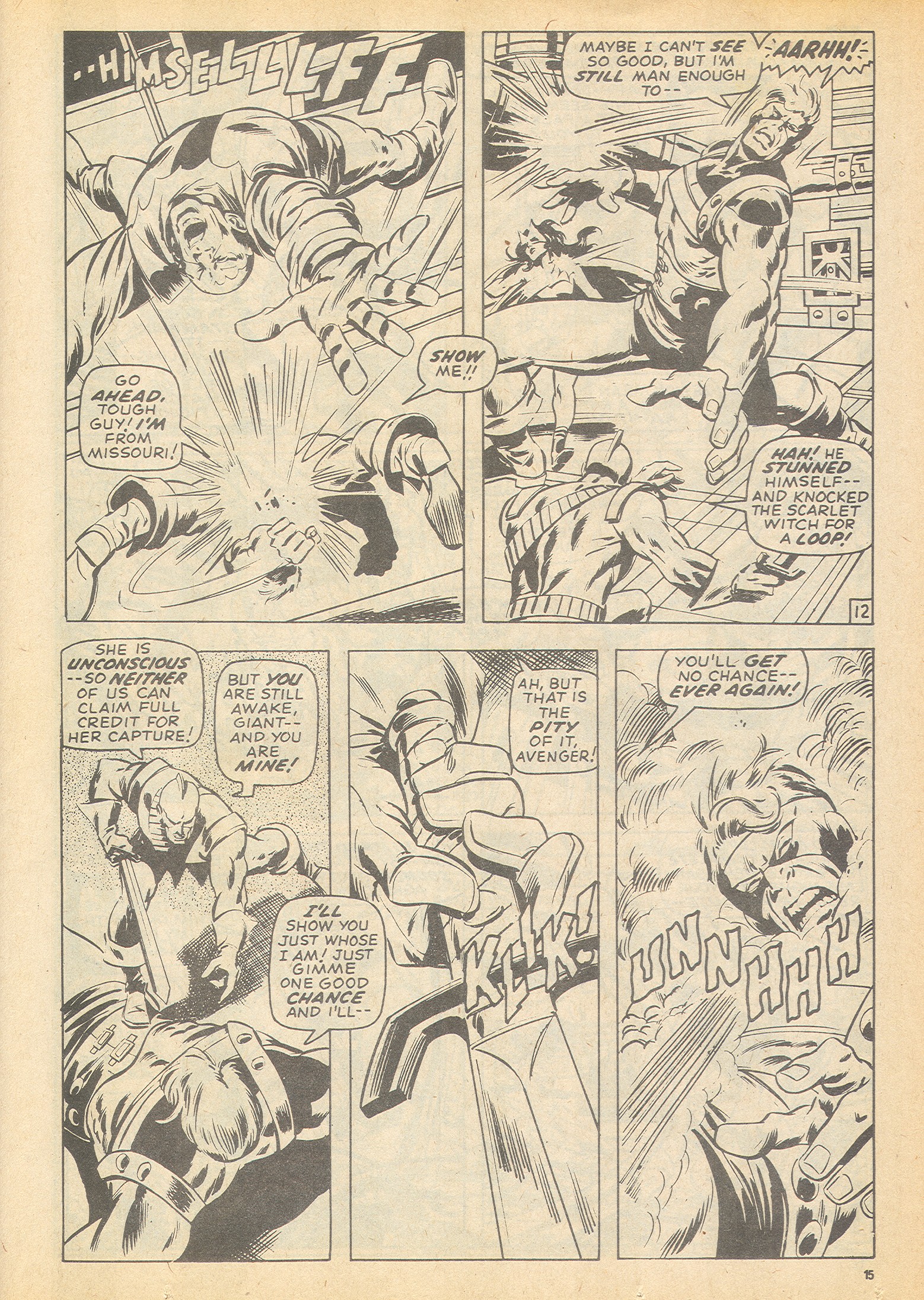 Read online The Avengers (1973) comic -  Issue #123 - 15