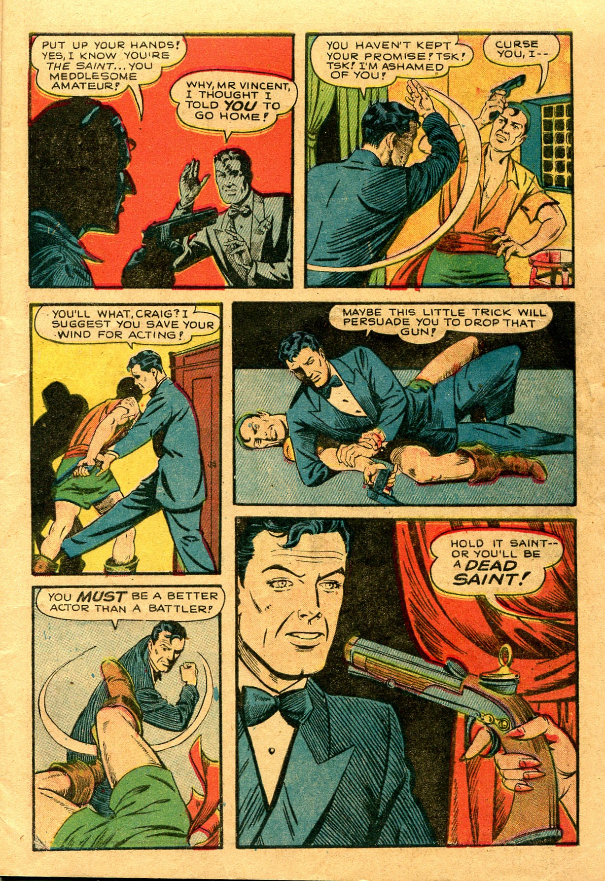 Read online The Saint (1947) comic -  Issue #4 - 9