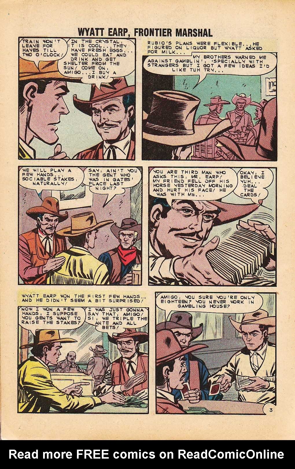 Read online Wyatt Earp Frontier Marshal comic -  Issue #48 - 12