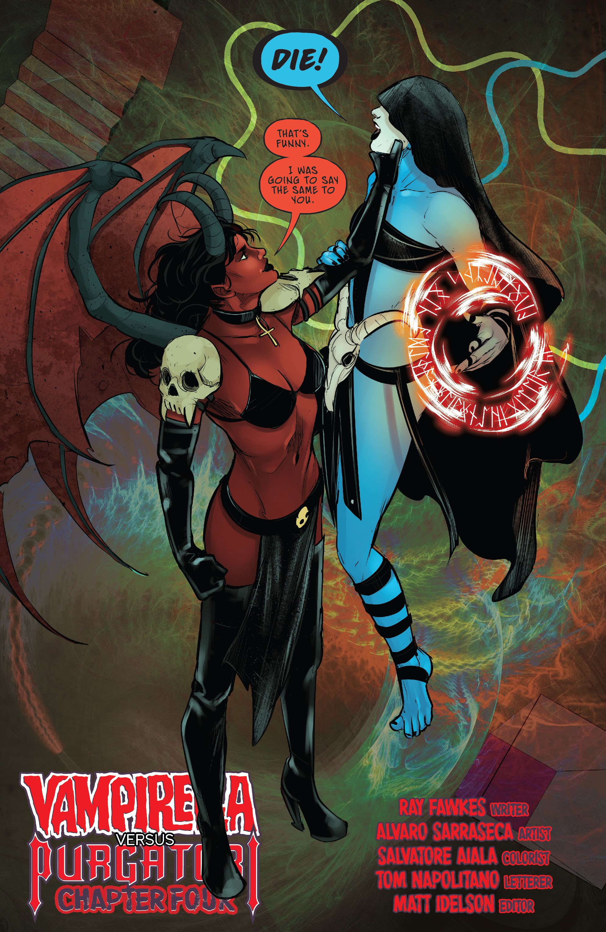Read online Vampirella VS. Purgatori comic -  Issue #4 - 24