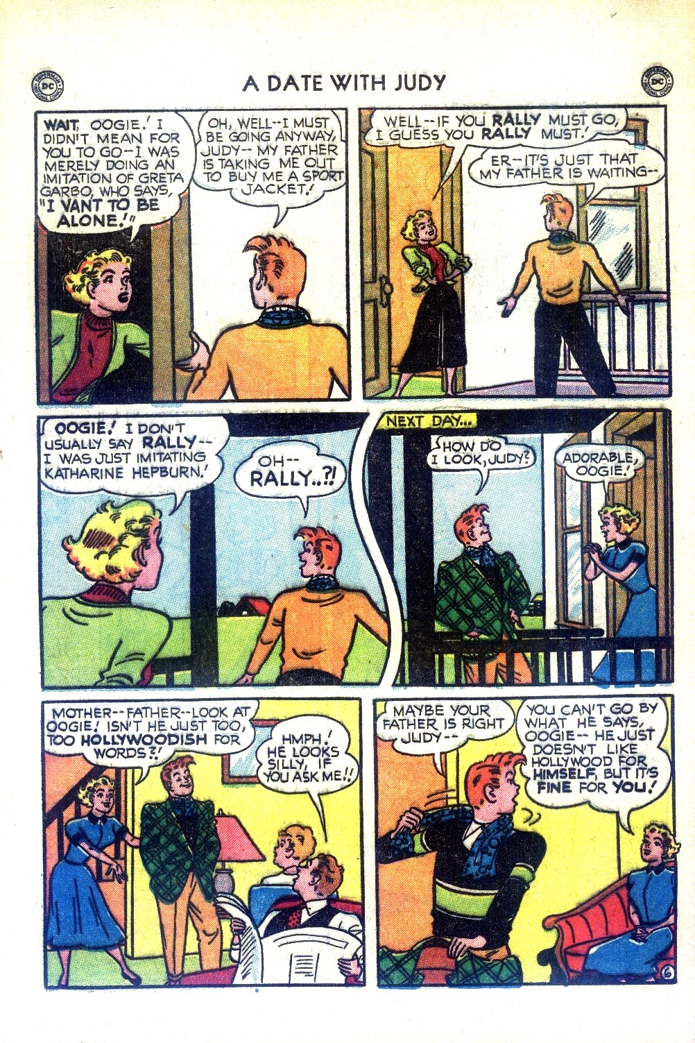 Read online A Date with Judy comic -  Issue #22 - 48