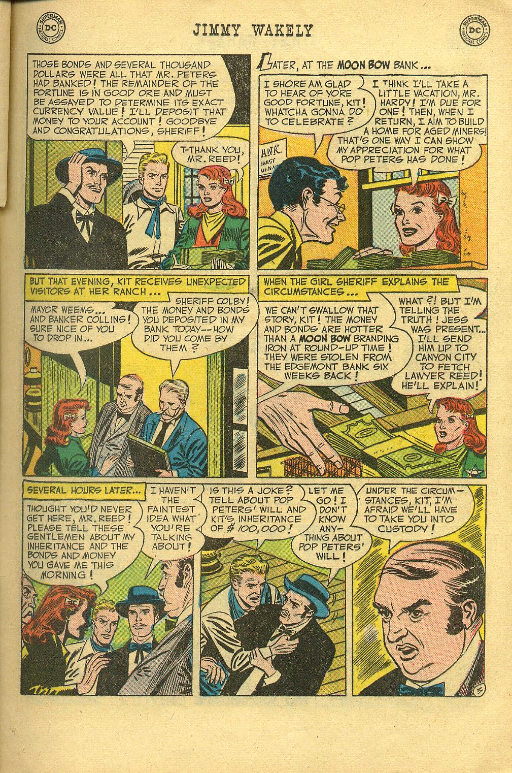 Read online Jimmy Wakely comic -  Issue #18 - 21
