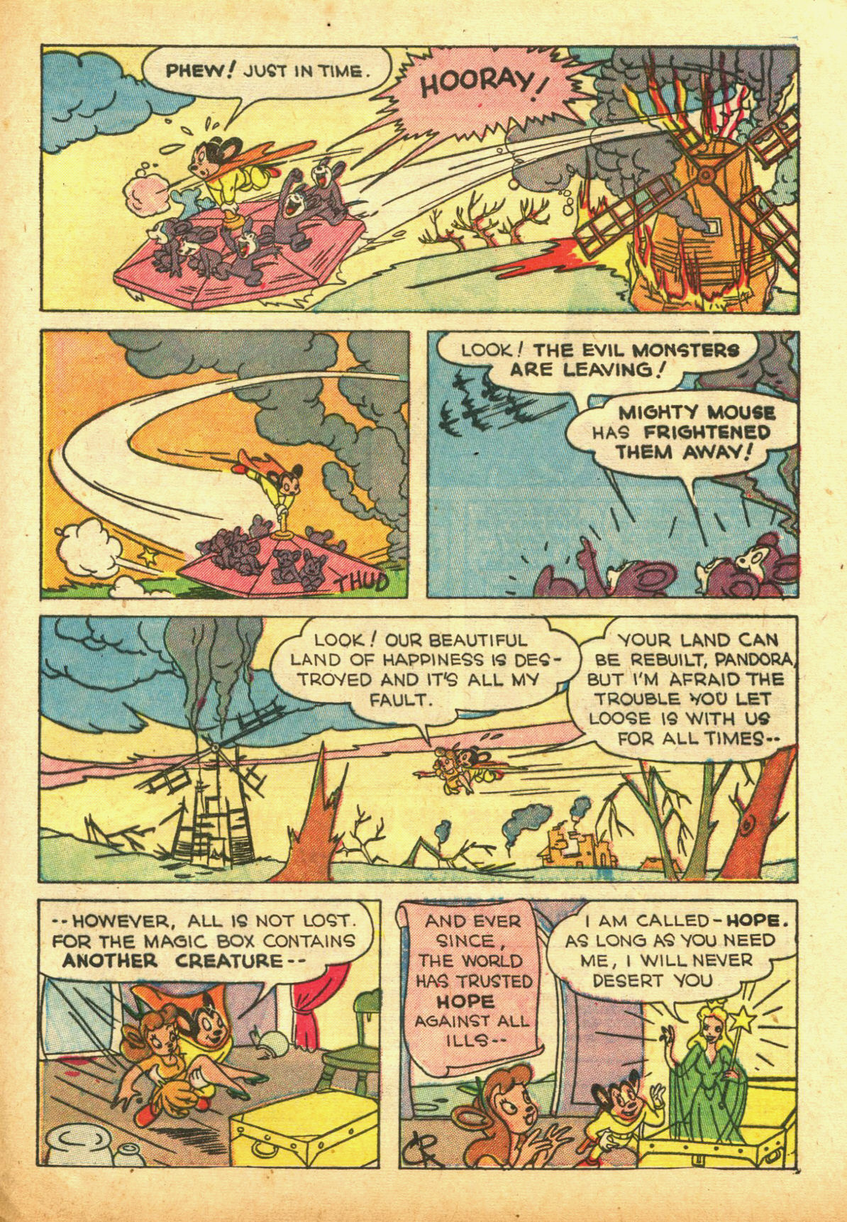 Read online Paul Terry's Mighty Mouse Comics comic -  Issue #39 - 80