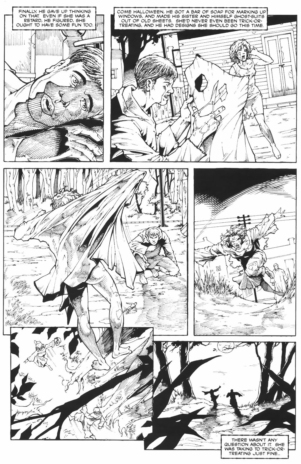 Read online Joe R. Lansdale's By Bizarre Hands comic -  Issue #1 - 5