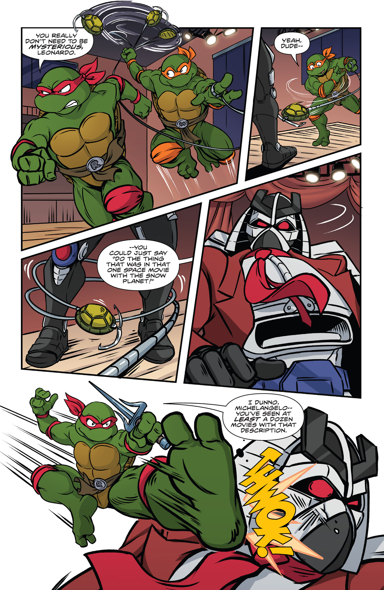 Read online Teenage Mutant Ninja Turtles: Saturday Morning Adventures Continued comic -  Issue #6 - 19