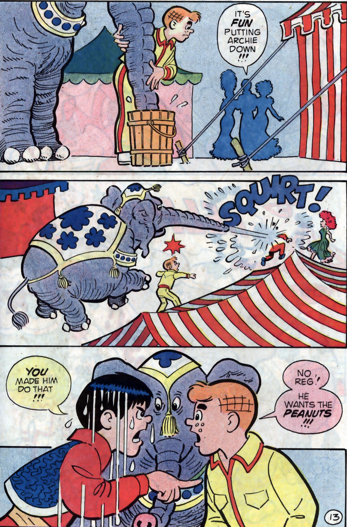 Read online Archie's Circus comic -  Issue # Full - 14