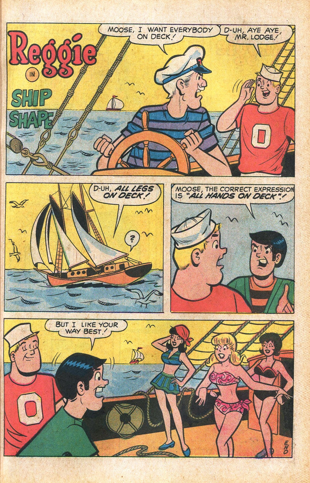 Read online Reggie's Wise Guy Jokes comic -  Issue #8 - 27