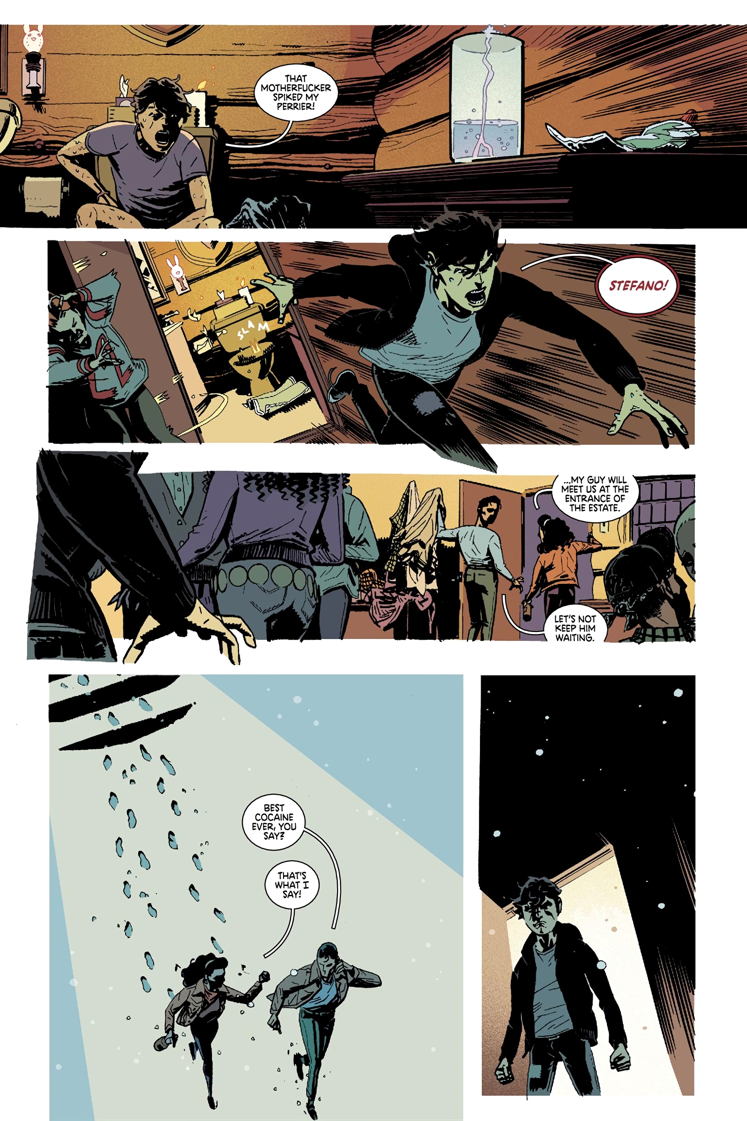 Read online Deadly Class comic -  Issue # _Deluxe Edition Teen Age Riot (Part 3) - 80