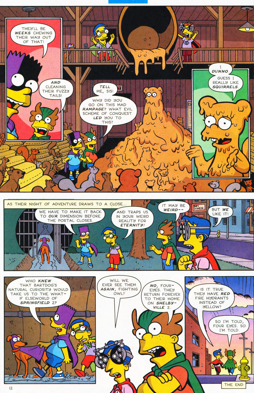Read online Bongo Comics Presents Simpsons Super Spectacular comic -  Issue #1 - 22