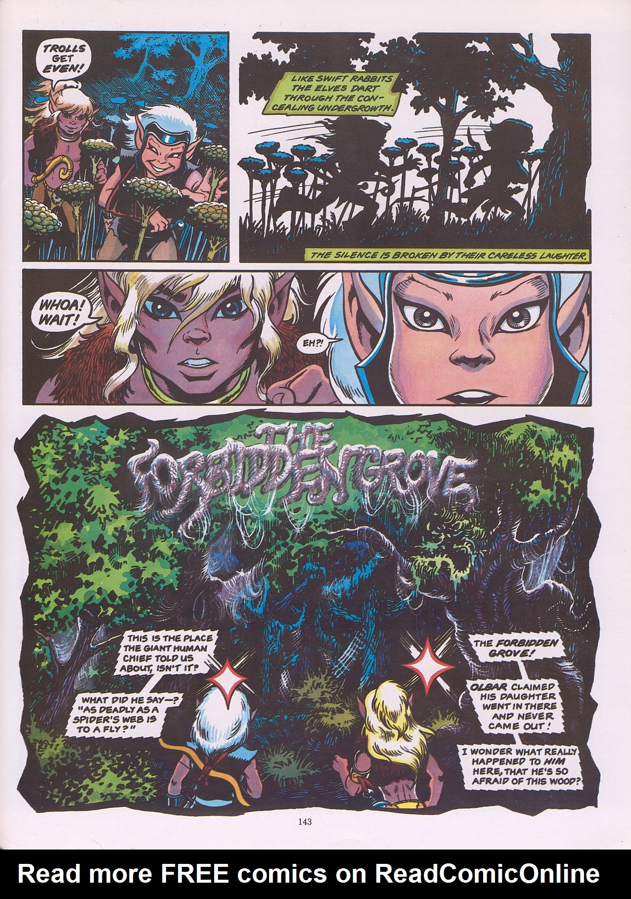 Read online ElfQuest (Starblaze Edition) comic -  Issue # TPB 2 - 153
