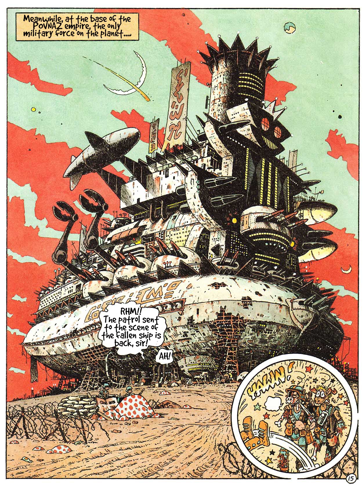Read online Gazoline and the Red Planet comic -  Issue # Full - 18