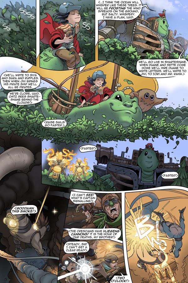 Read online Unsounded comic -  Issue #16 - 114