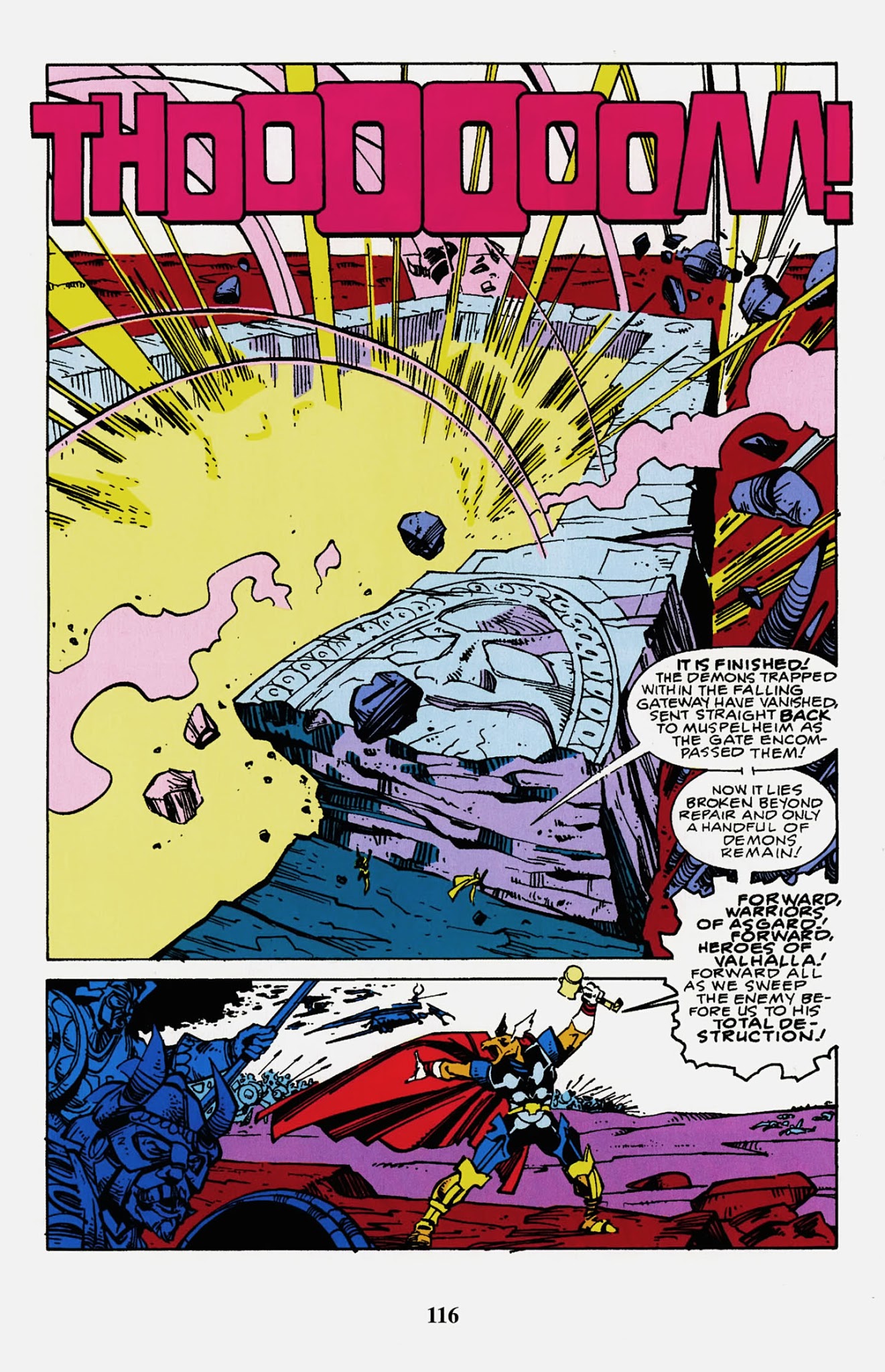 Read online Thor Visionaries: Walter Simonson comic -  Issue # TPB 2 - 118