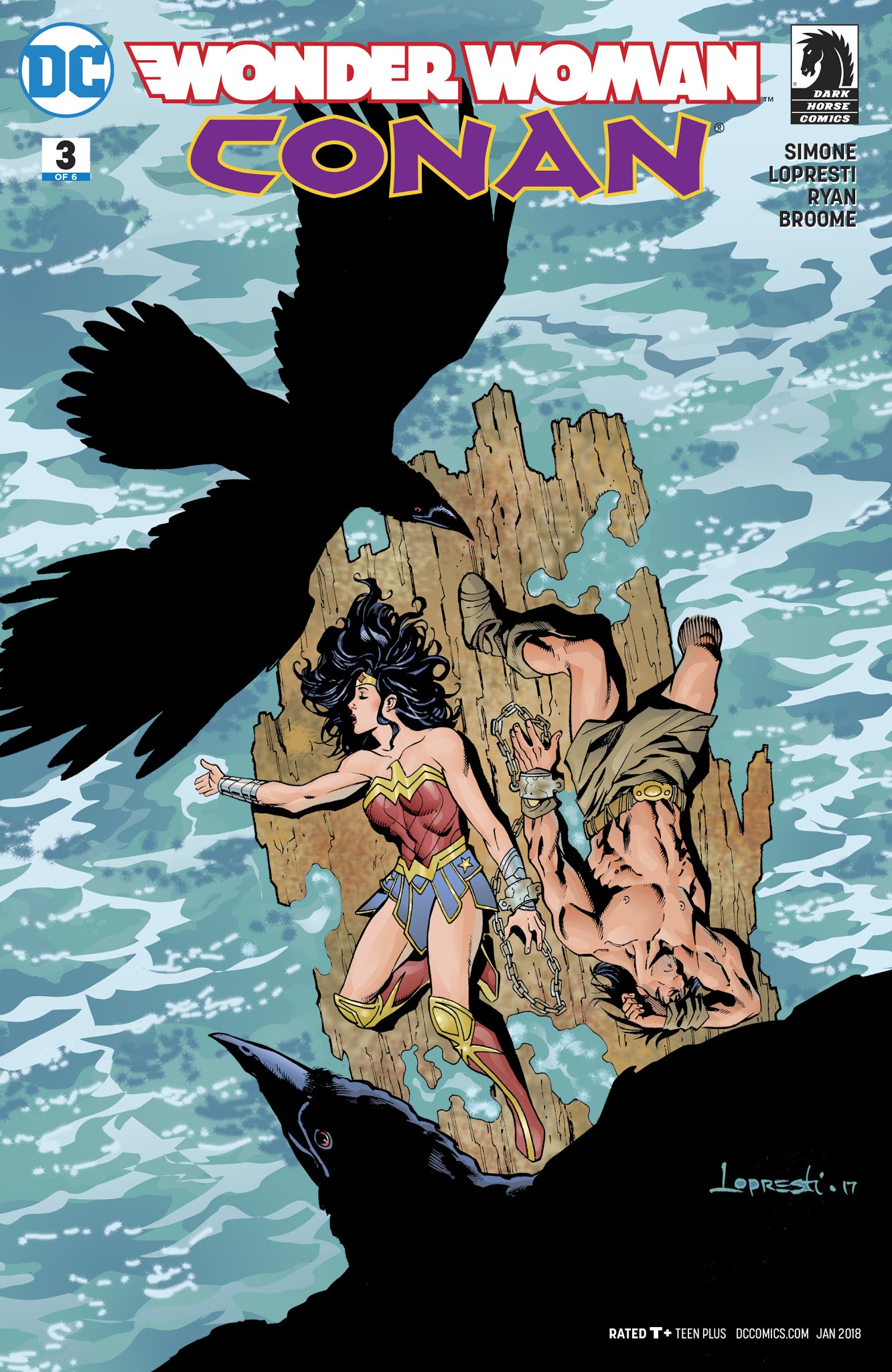 Read online Wonder Woman/Conan comic -  Issue #3 - 2