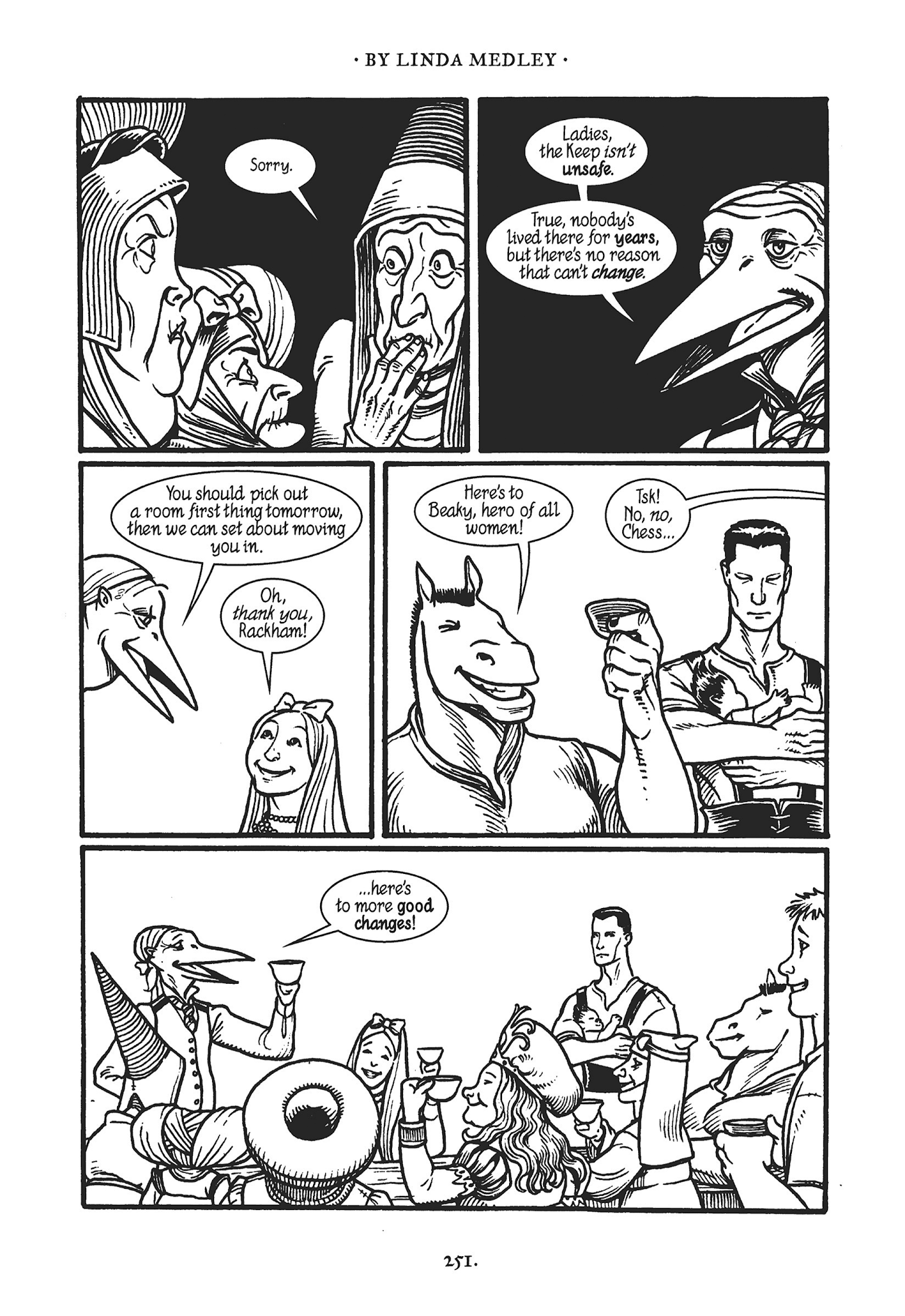 Read online Castle Waiting comic -  Issue # TPB - 254
