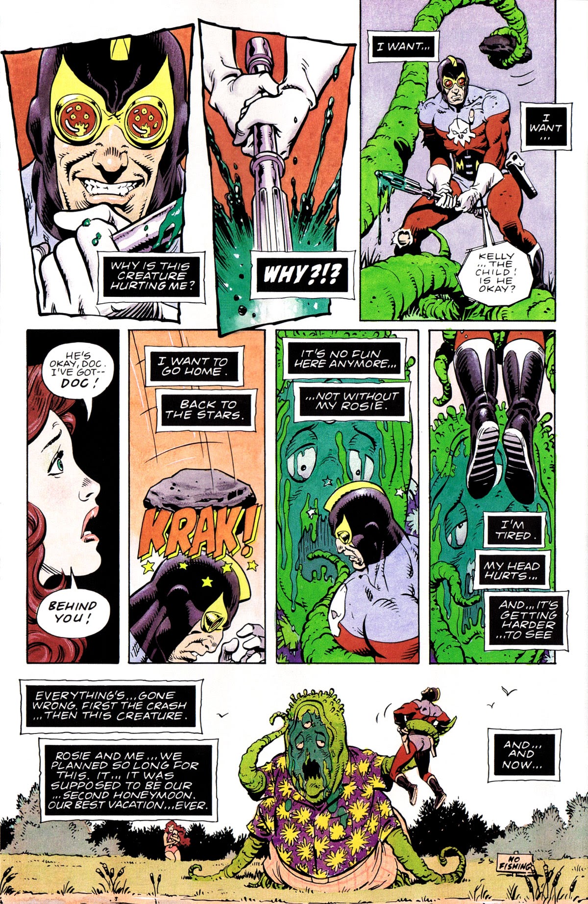 Read online Mr. Monster: Who Watches the Garbagemen? comic -  Issue # Full - 48