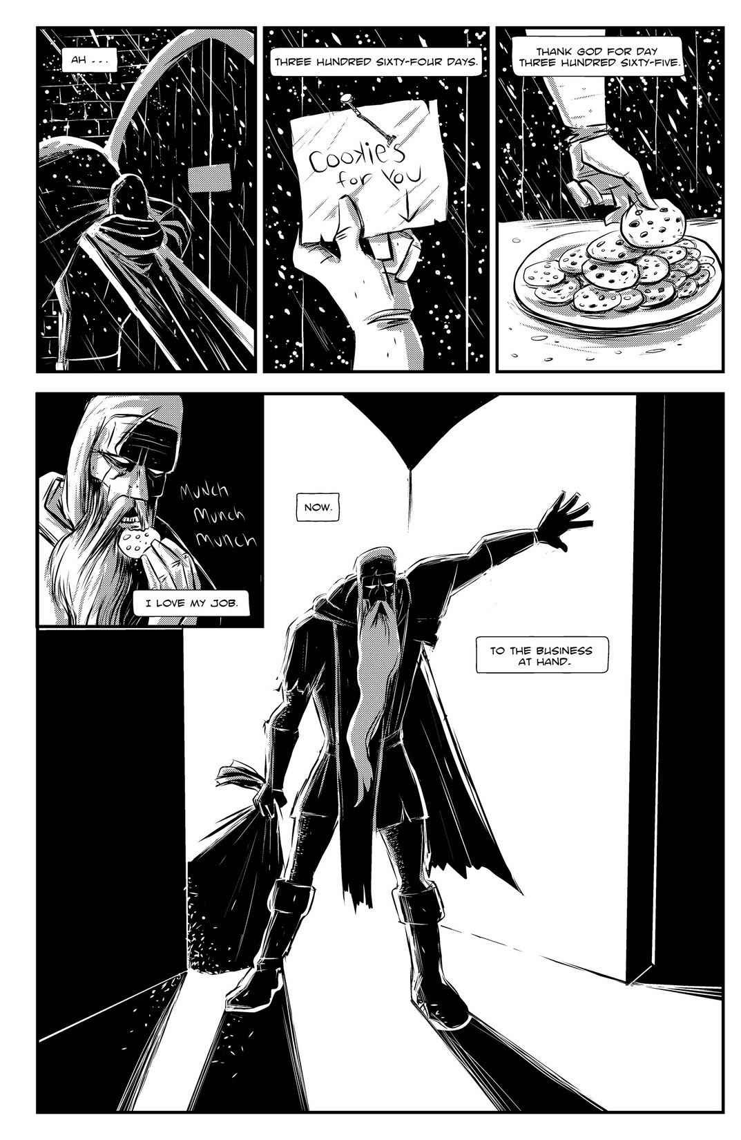 Read online 'Twas the Night Before Krampus comic -  Issue # Full - 14