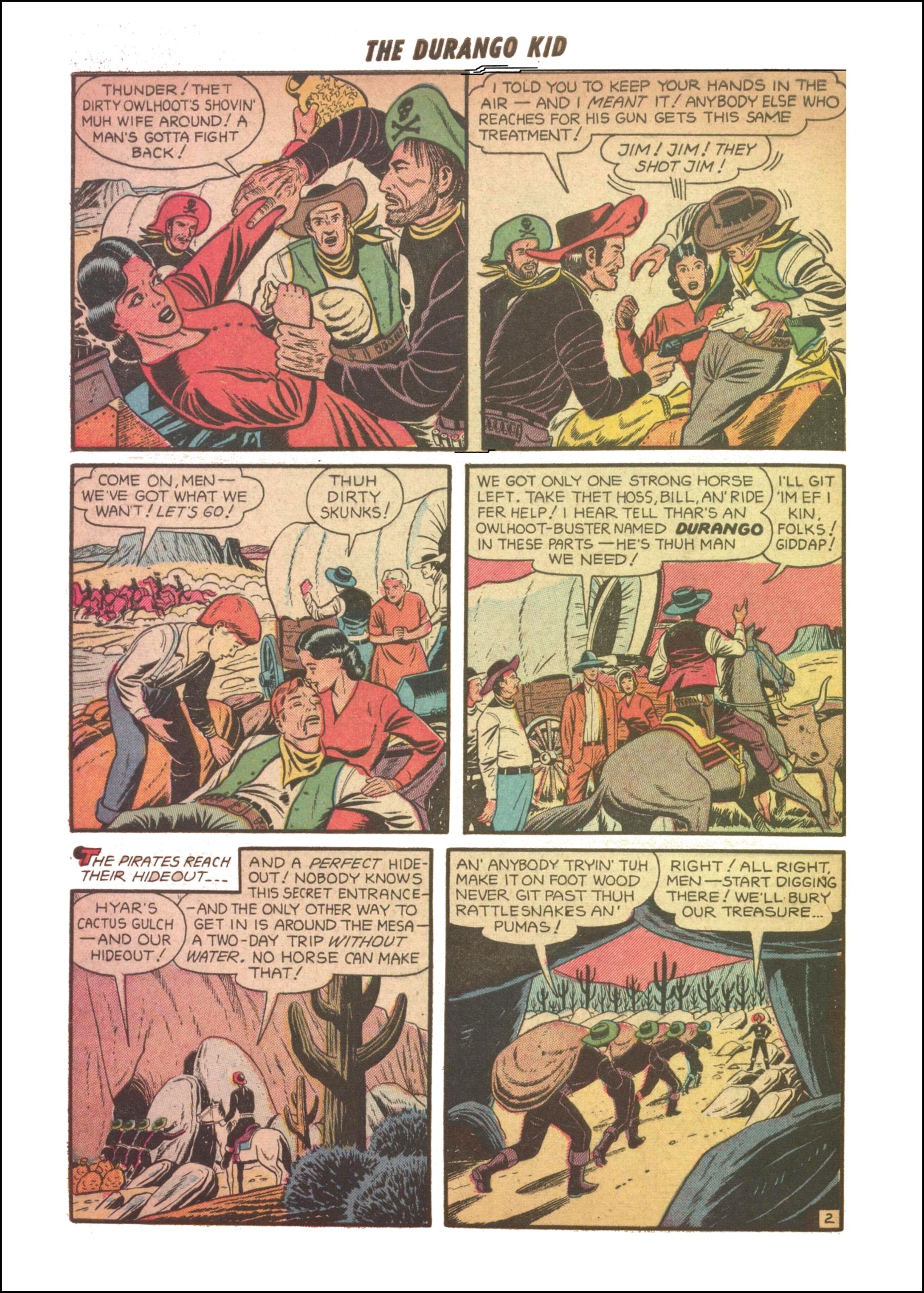 Read online Charles Starrett as The Durango Kid comic -  Issue #28 - 4