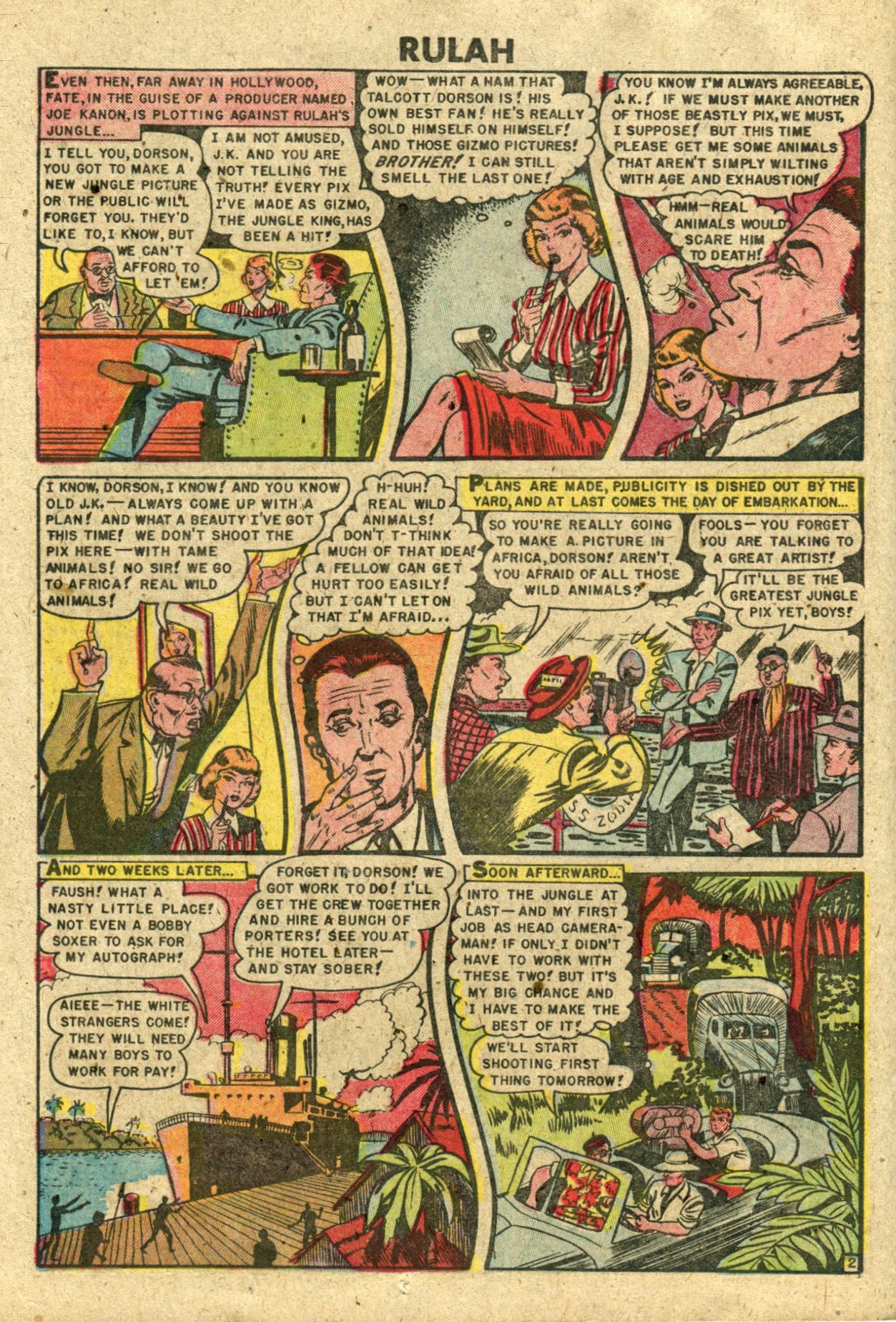 Read online Rulah - Jungle Goddess comic -  Issue #25 - 12