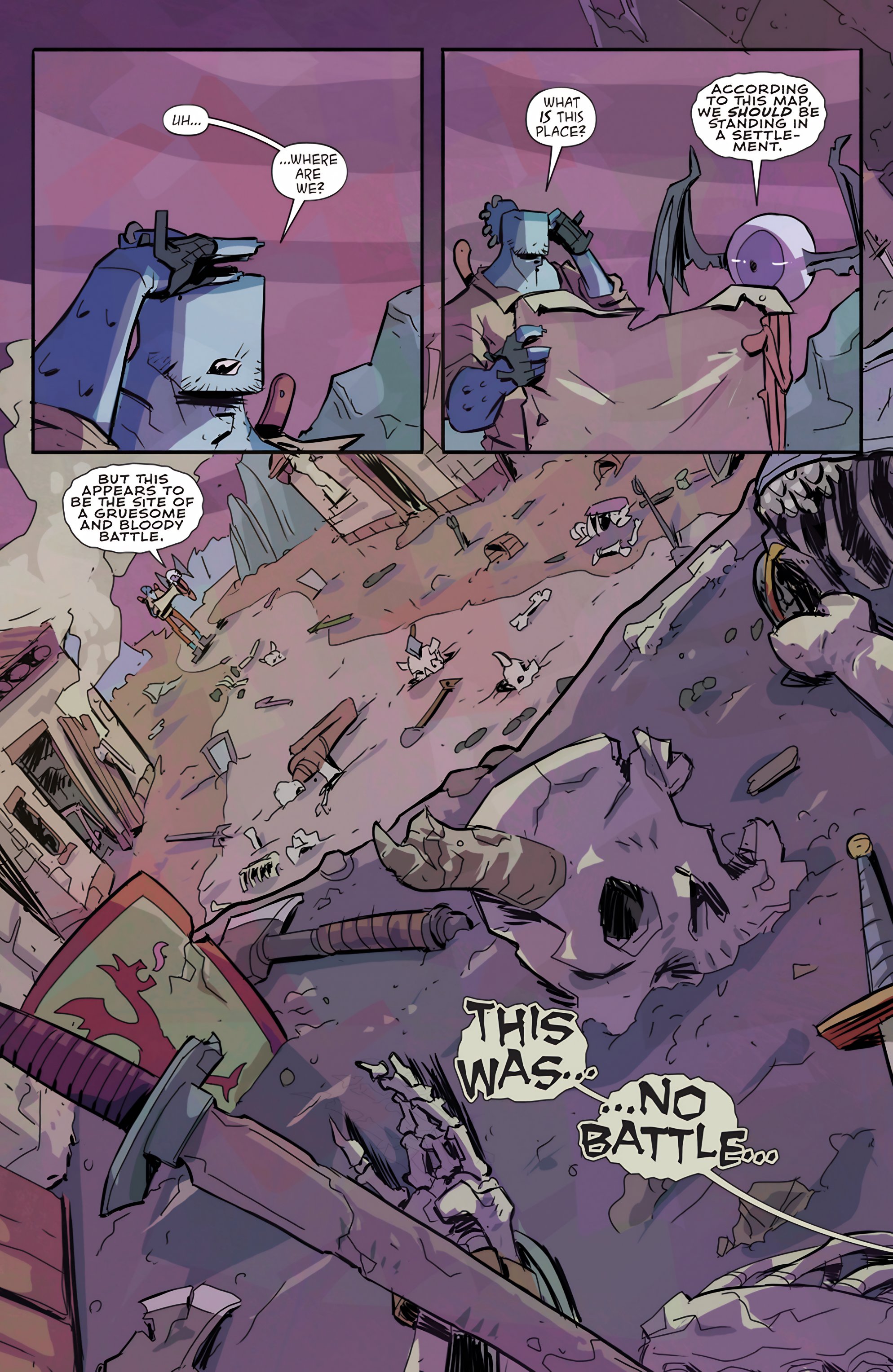 Read online Metalshark Bro: Assault On Hamzig Island comic -  Issue # TPB - 73