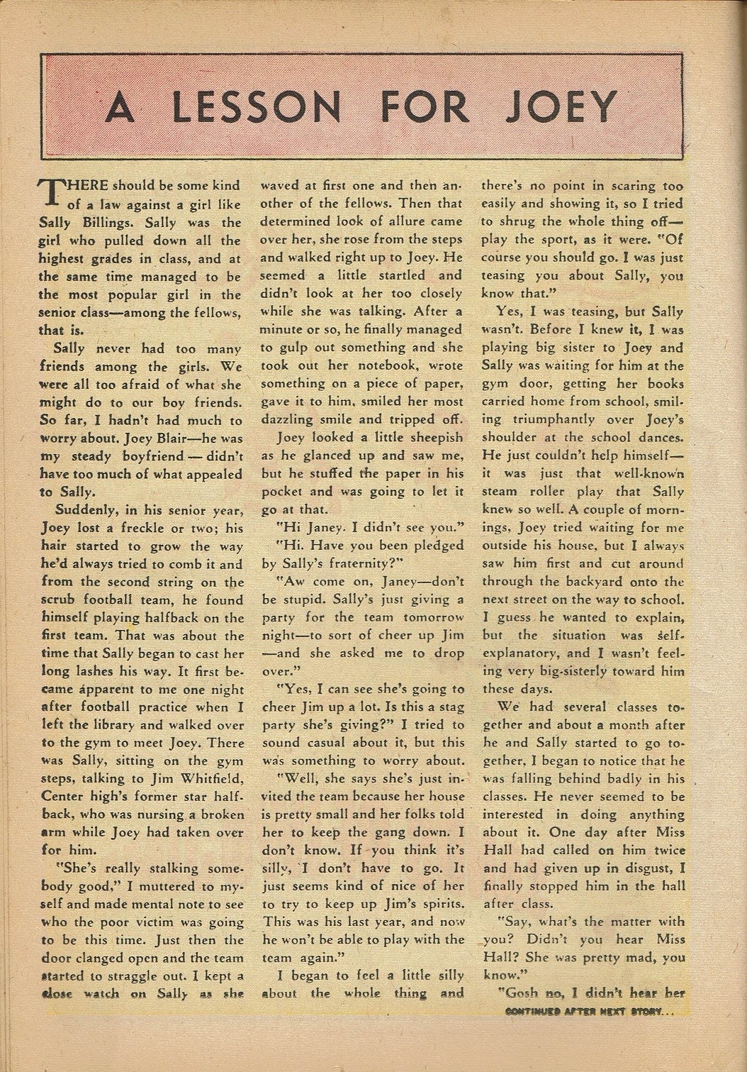 Read online Junior Miss (1947) comic -  Issue #38 - 18