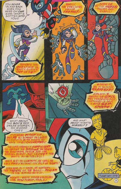 Read online NiGHTS into Dreams... comic -  Issue #3 - 5