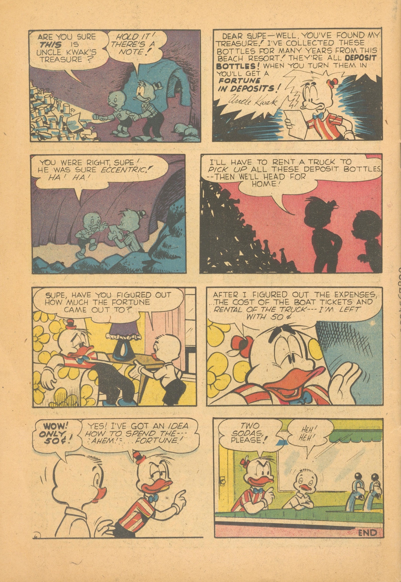 Read online Super Duck Comics comic -  Issue #90 - 34
