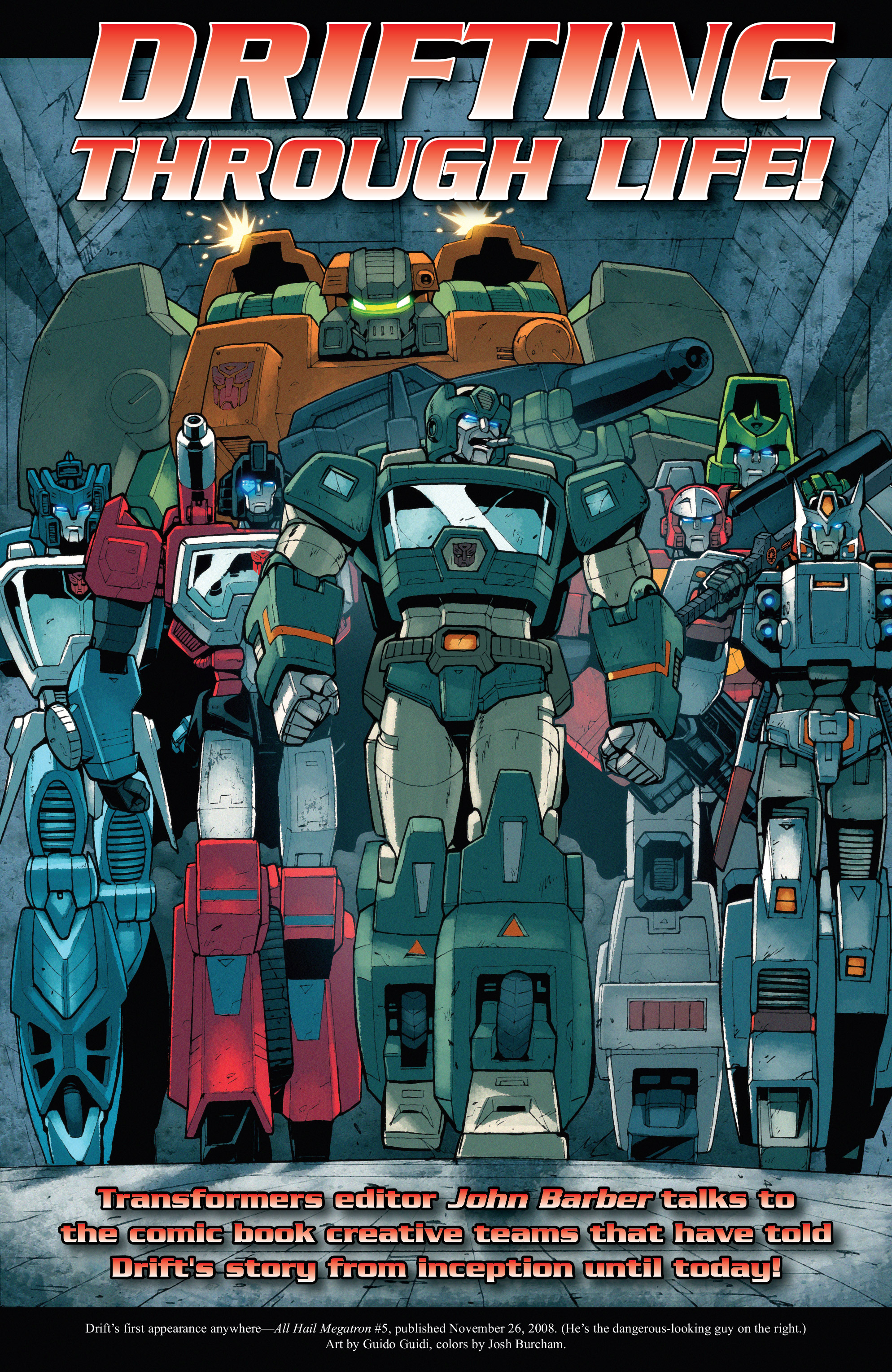 Read online The Transformers Spotlight: Drift Director's Cut comic -  Issue # Full - 25