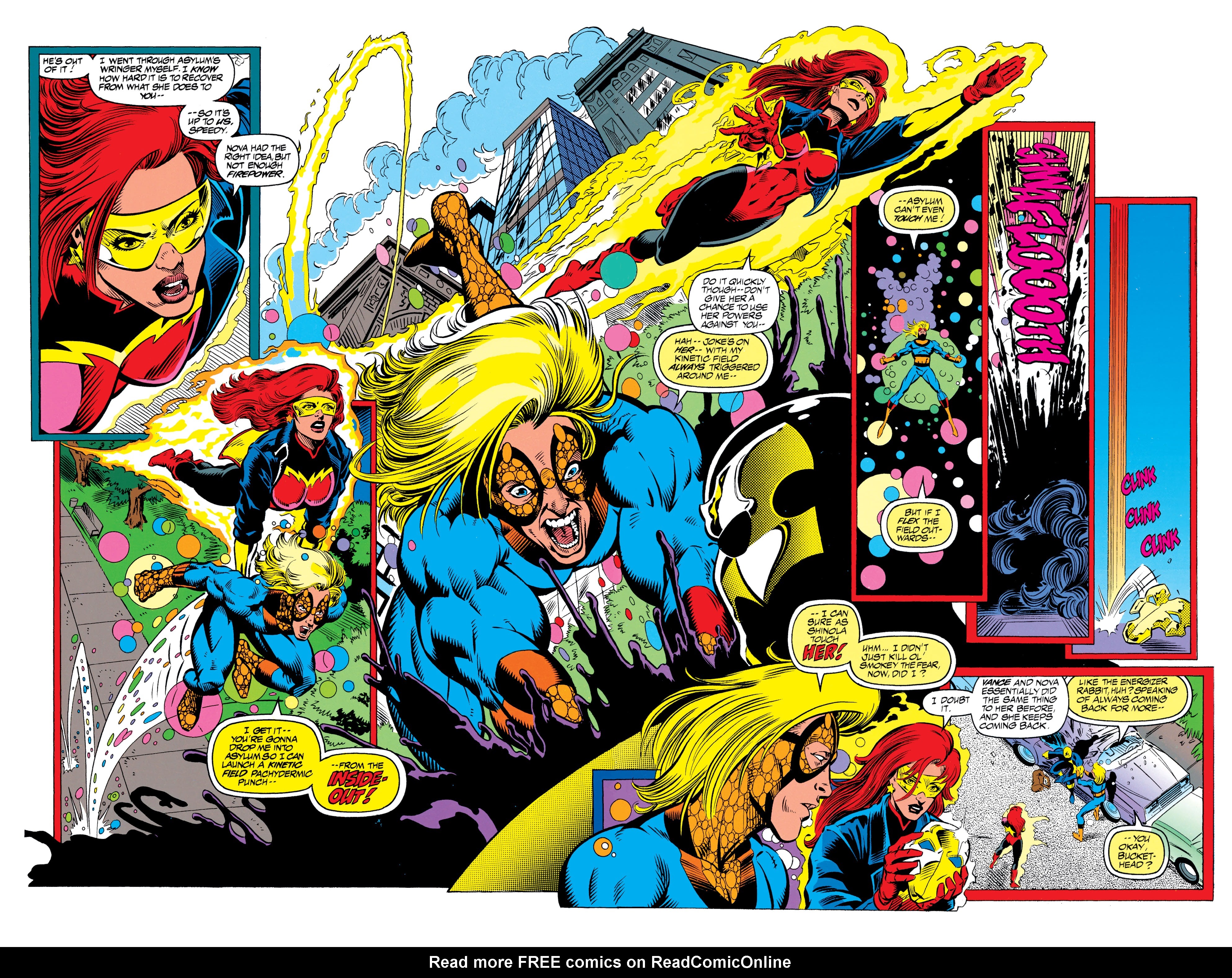 Read online The New Warriors comic -  Issue #40 - 7